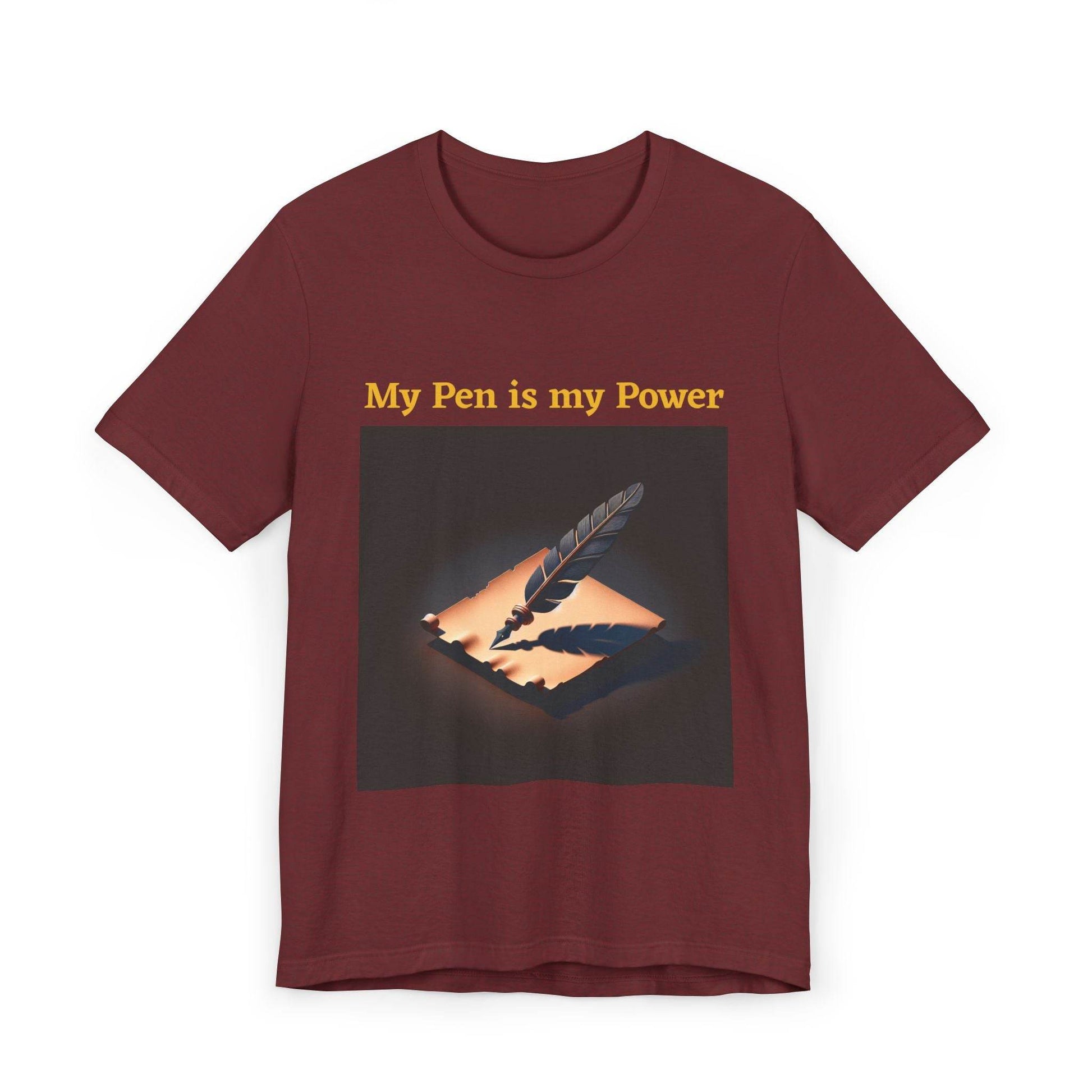 Unisex Jersey T-Shirt - My Pen Vibe - The Dreamer's Bookshop.