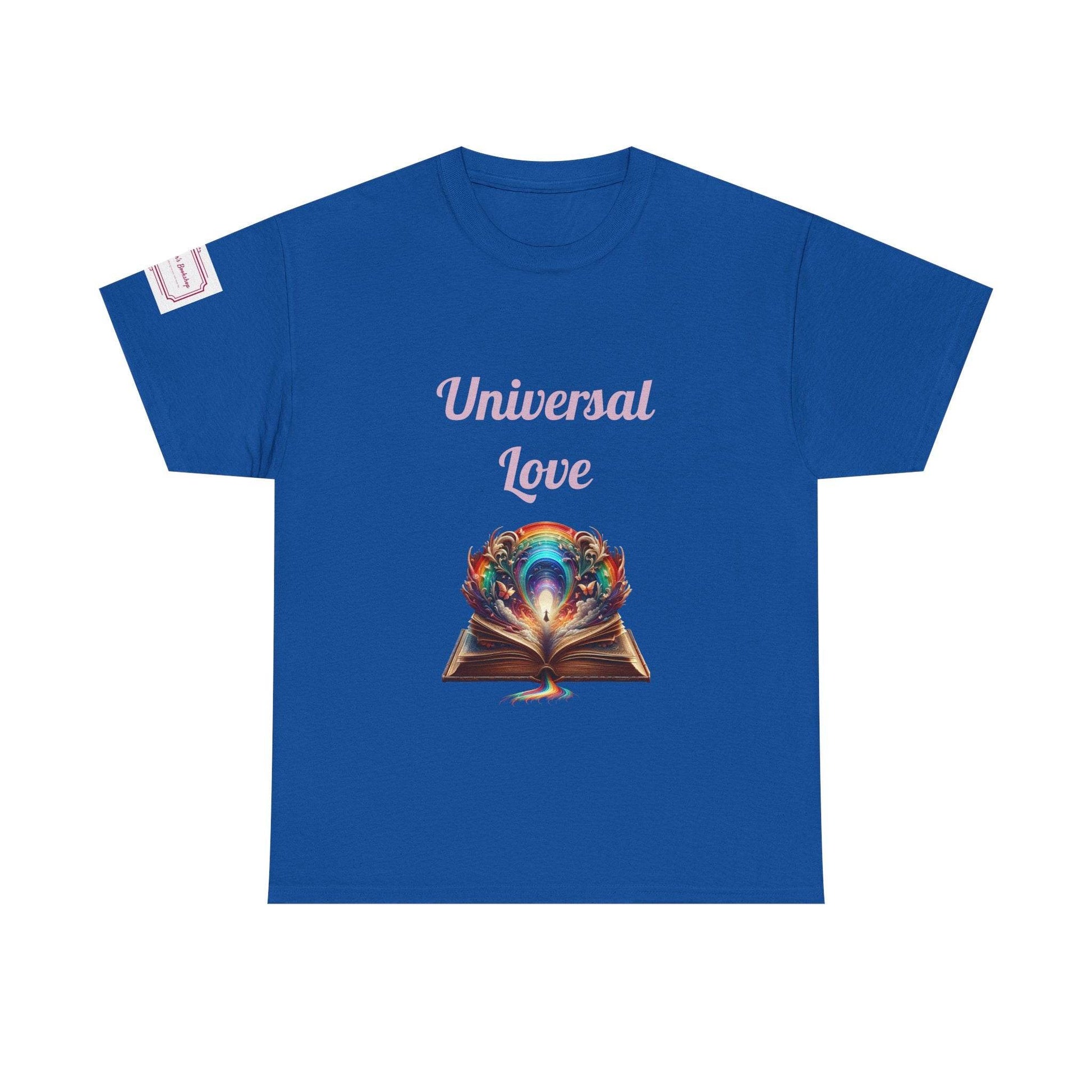 Universal Love - Unisex Heavy Cotton Tee - Queer Romance Books - The Dreamer's Bookshop.
