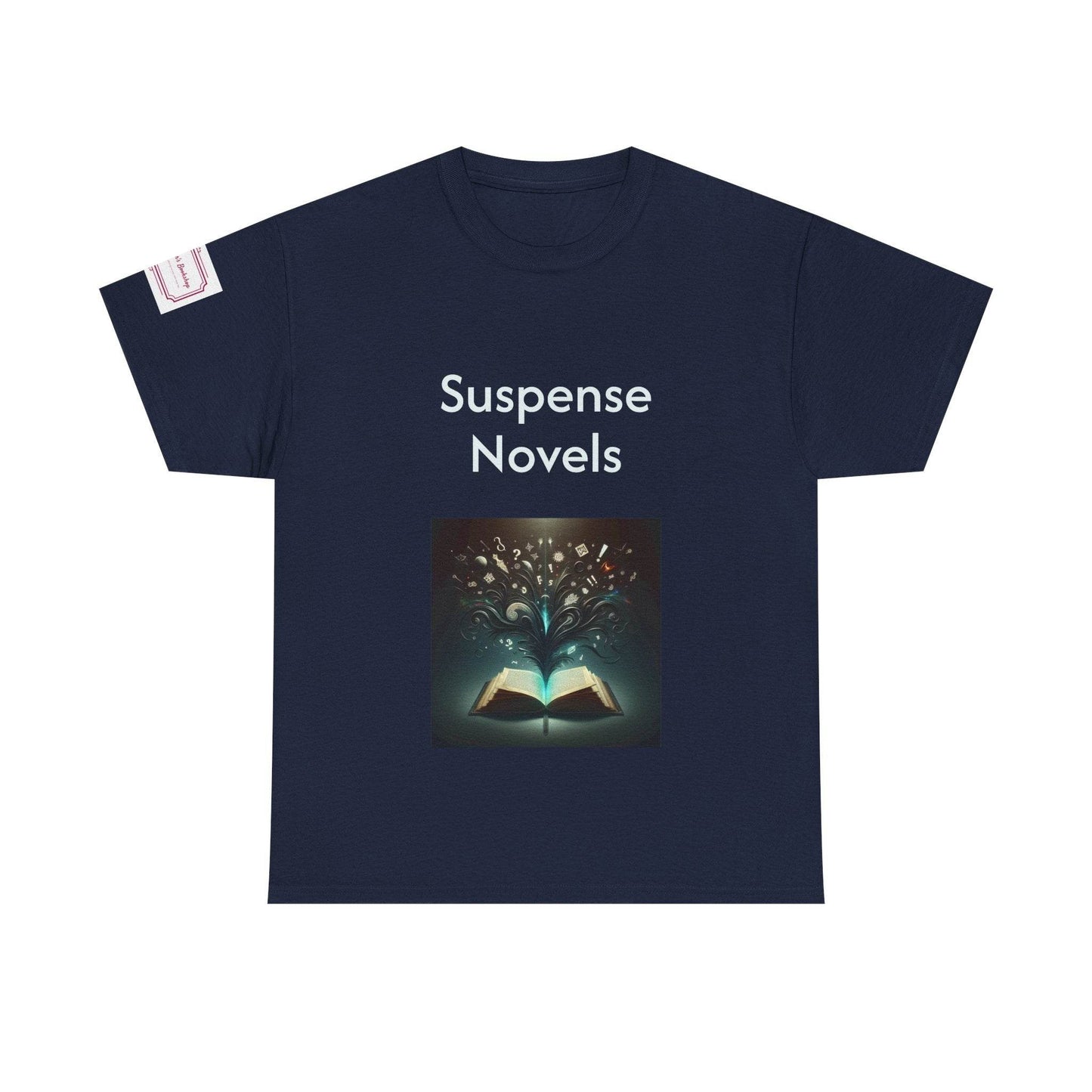Fiction - Unisex Heavy Cotton Tee - Suspense Novels - The Dreamer's Bookshop.