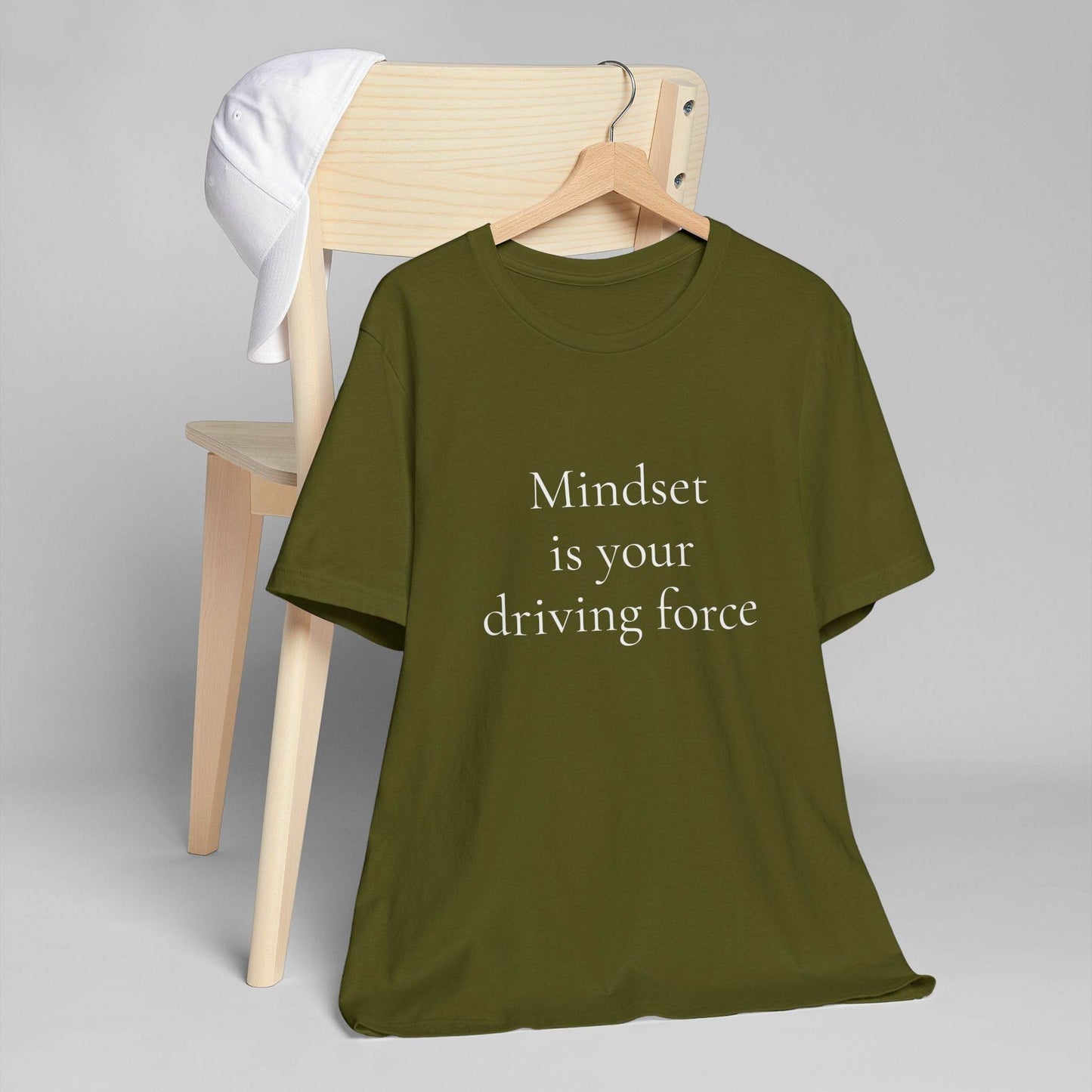 Inspirational Unisex Jersey T-Shirt - Mindset Vibe - The Dreamer's Bookshop.