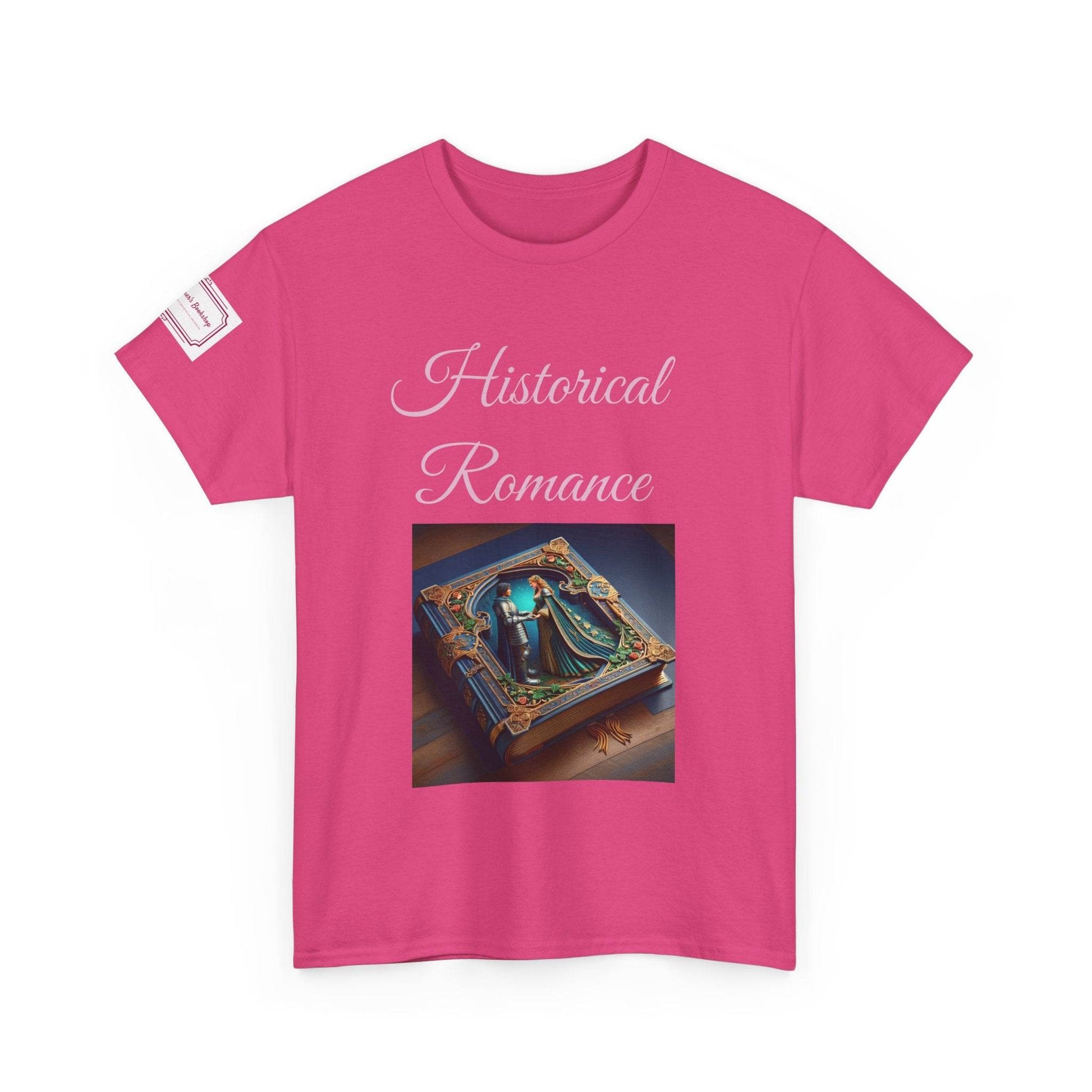 Fiction - Graphic Unisex Heavy Cotton Tee - Historical Romance - The Dreamer's Bookshop.