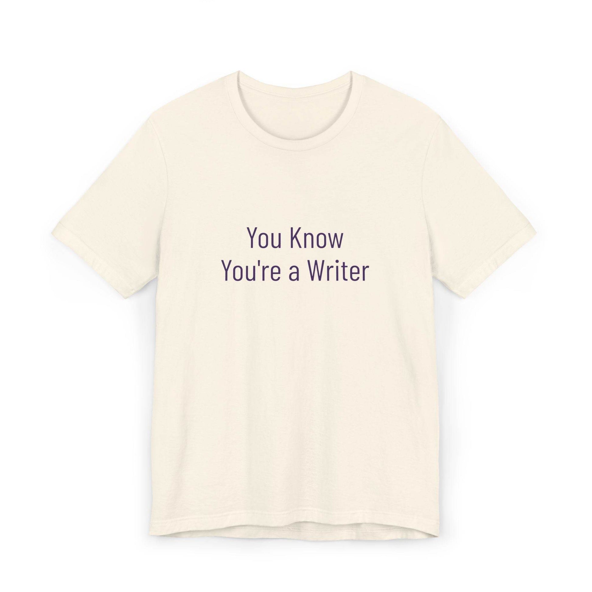 Unisex Jersey T-Shirt - 'You Know' Philosophical - The Dreamer's Bookshop.