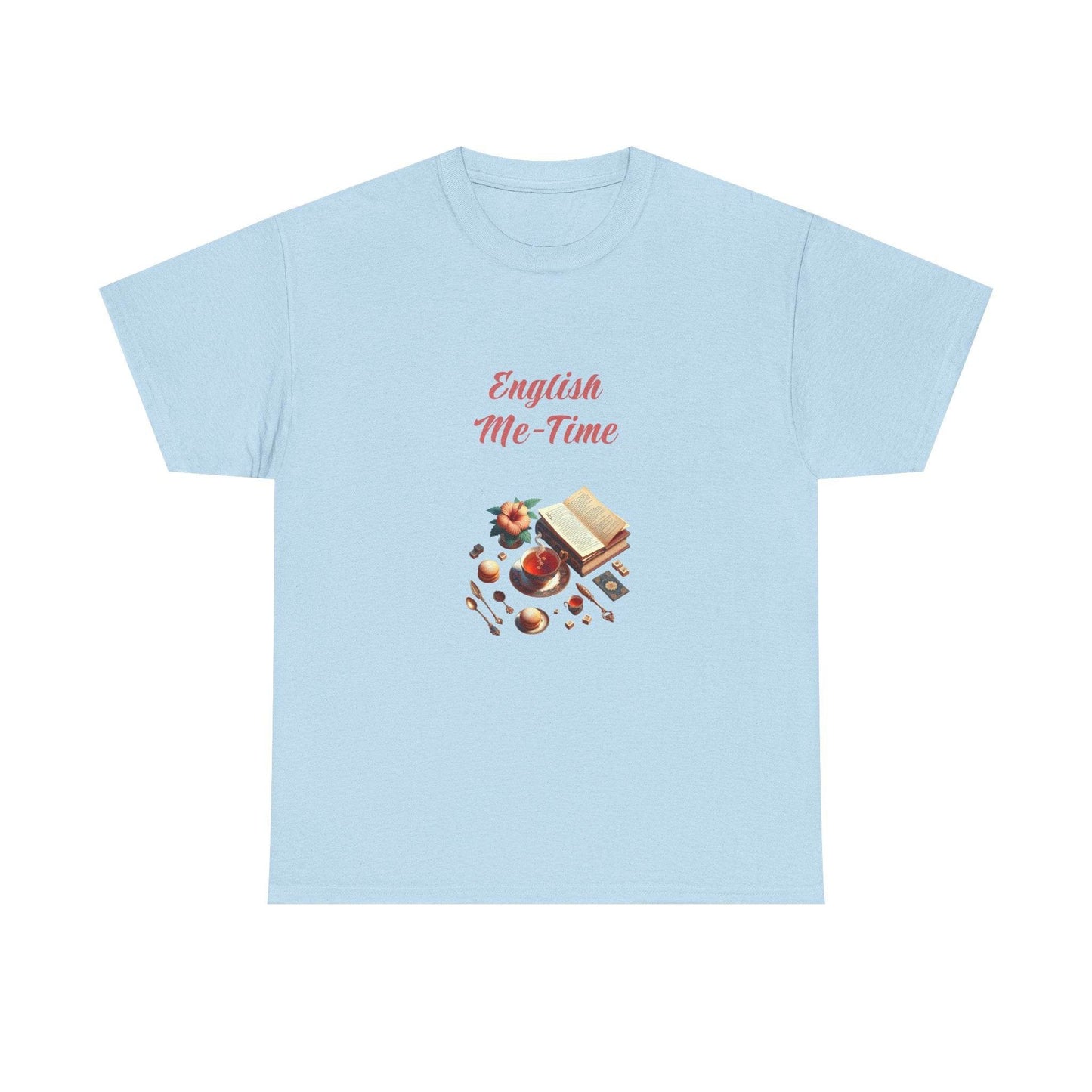 Me-Time - A Unisex Heavy Cotton Tee - Perfect Gift for Book Lovers - The Dreamer's Bookshop.