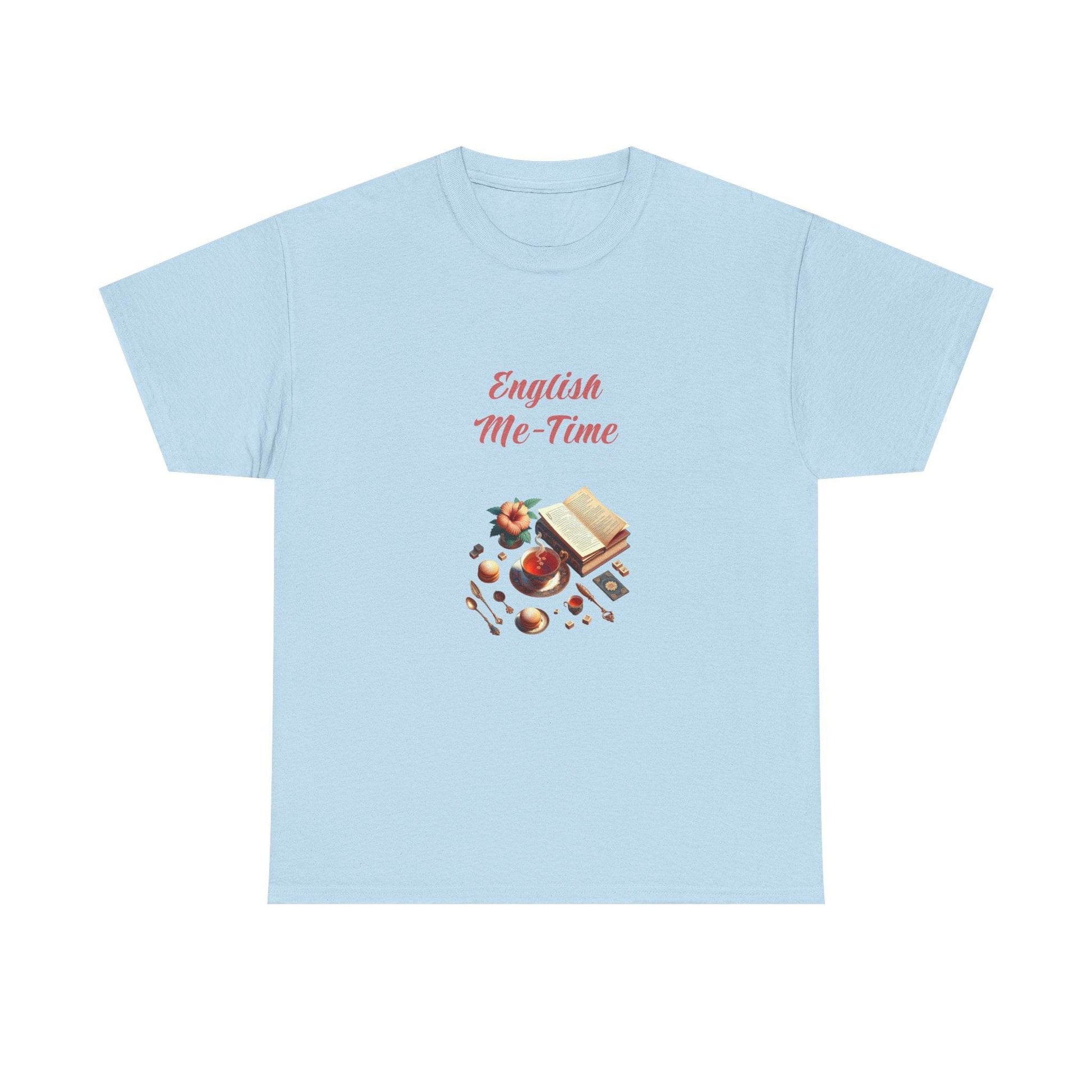 Me-Time - A Unisex Heavy Cotton Tee - Perfect Gift for Book Lovers - The Dreamer's Bookshop.
