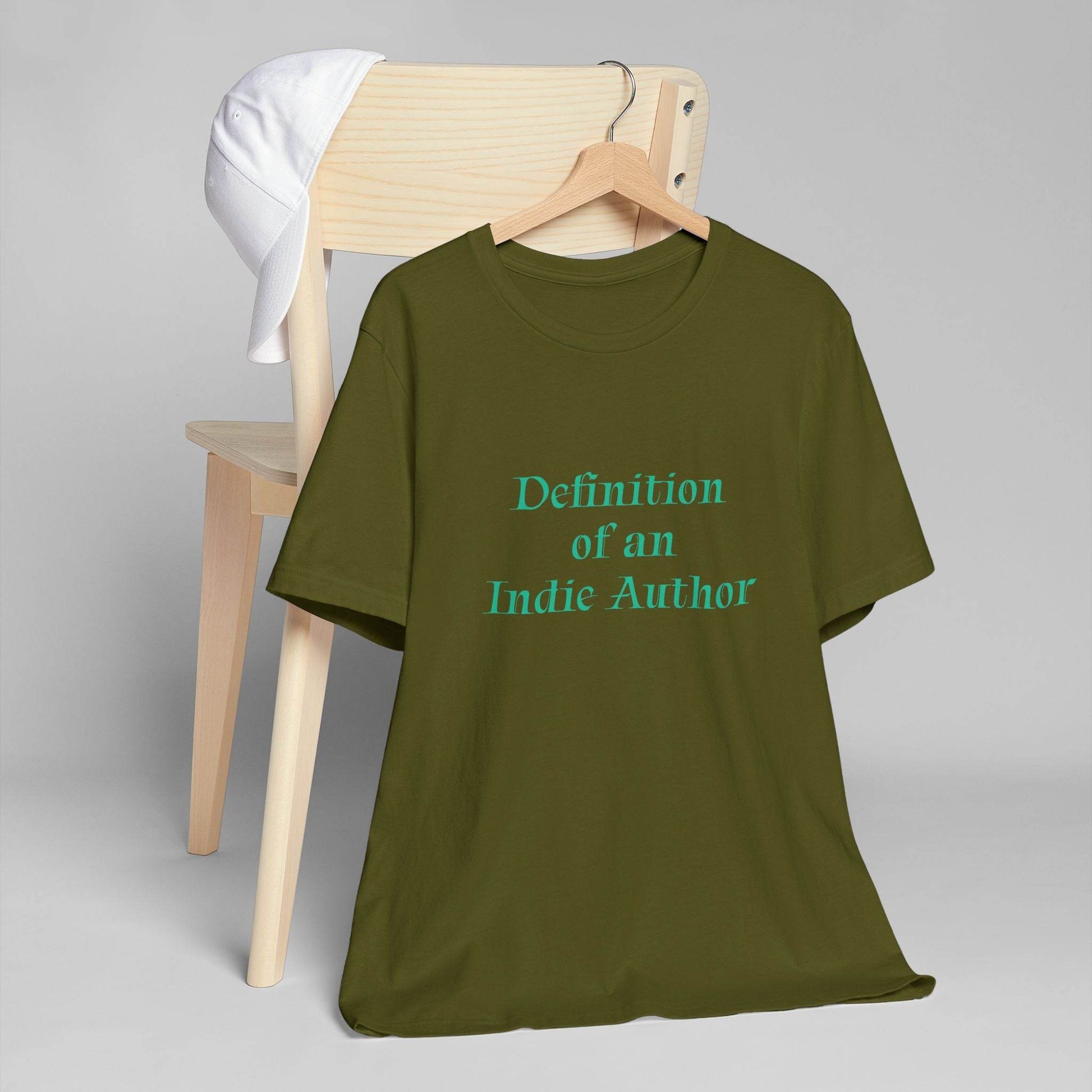 Unisex Jersey T-Shirt - 'Indie Author' Inspirational - The Dreamer's Bookshop.
