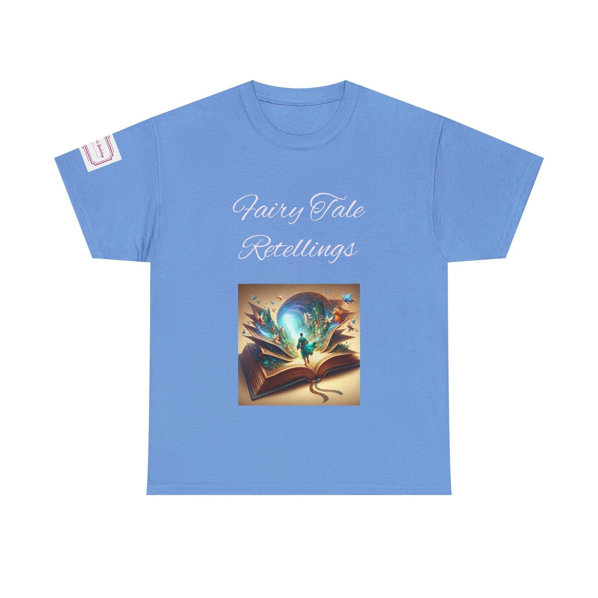 Fiction - Unisex Heavy Cotton Tee - Fairy Tale Retellings - The Dreamer's Bookshop.