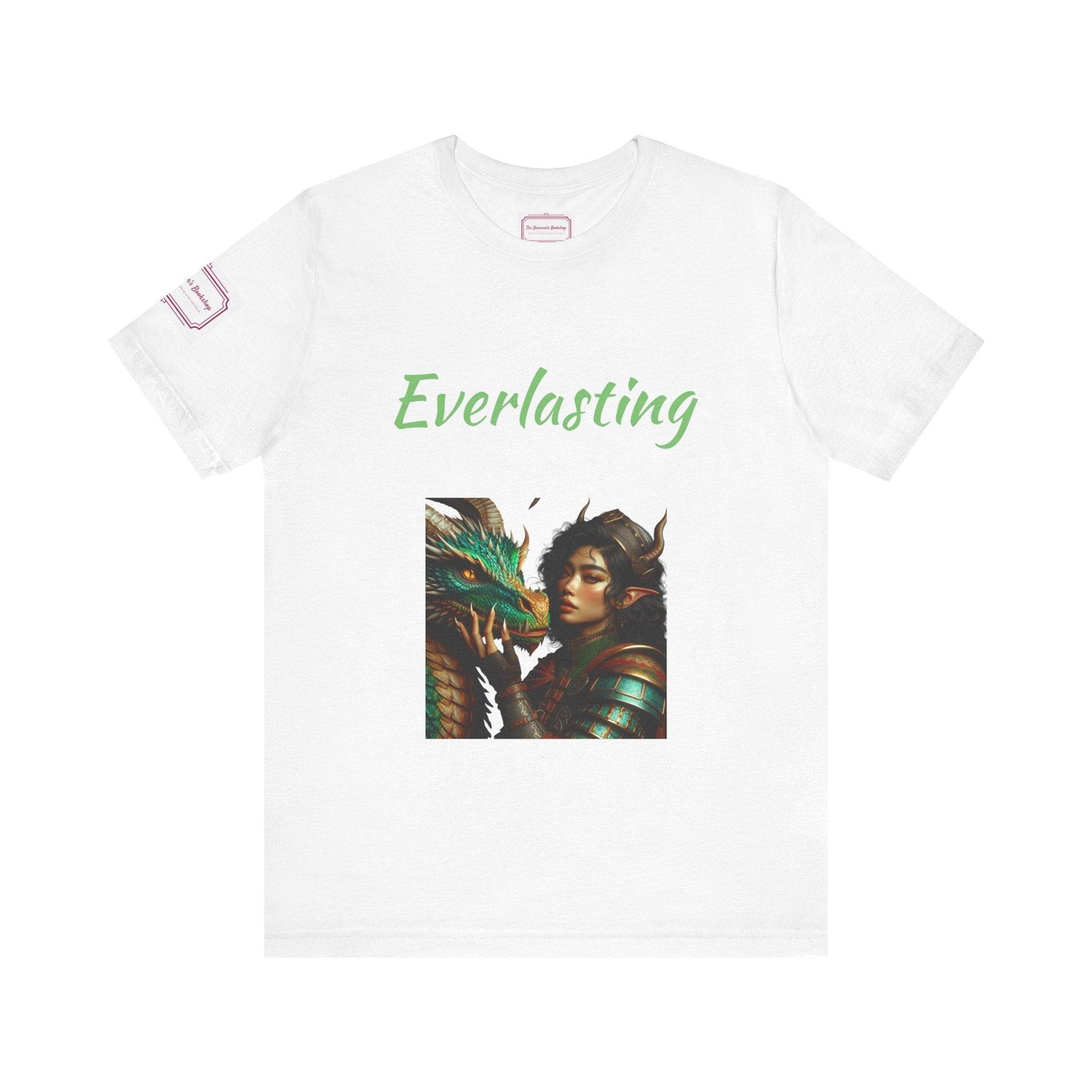 Everlasting Tee - Fun Short Sleeve Shirt for Writers & Book Lovers - The Dreamer's Bookshop.