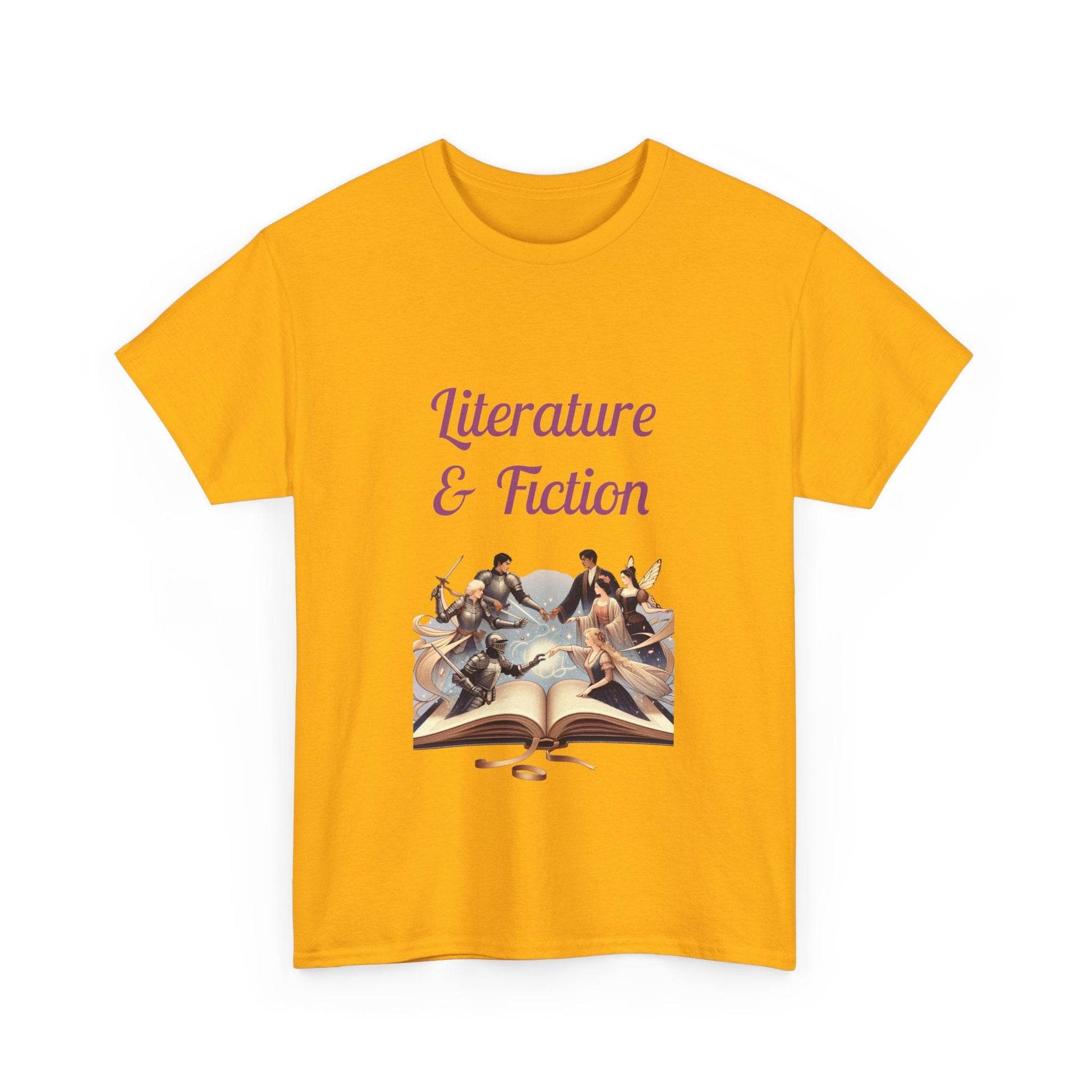 Fiction - Unisex Heavy Cotton Tee - Literature Books - The Dreamer's Bookshop.