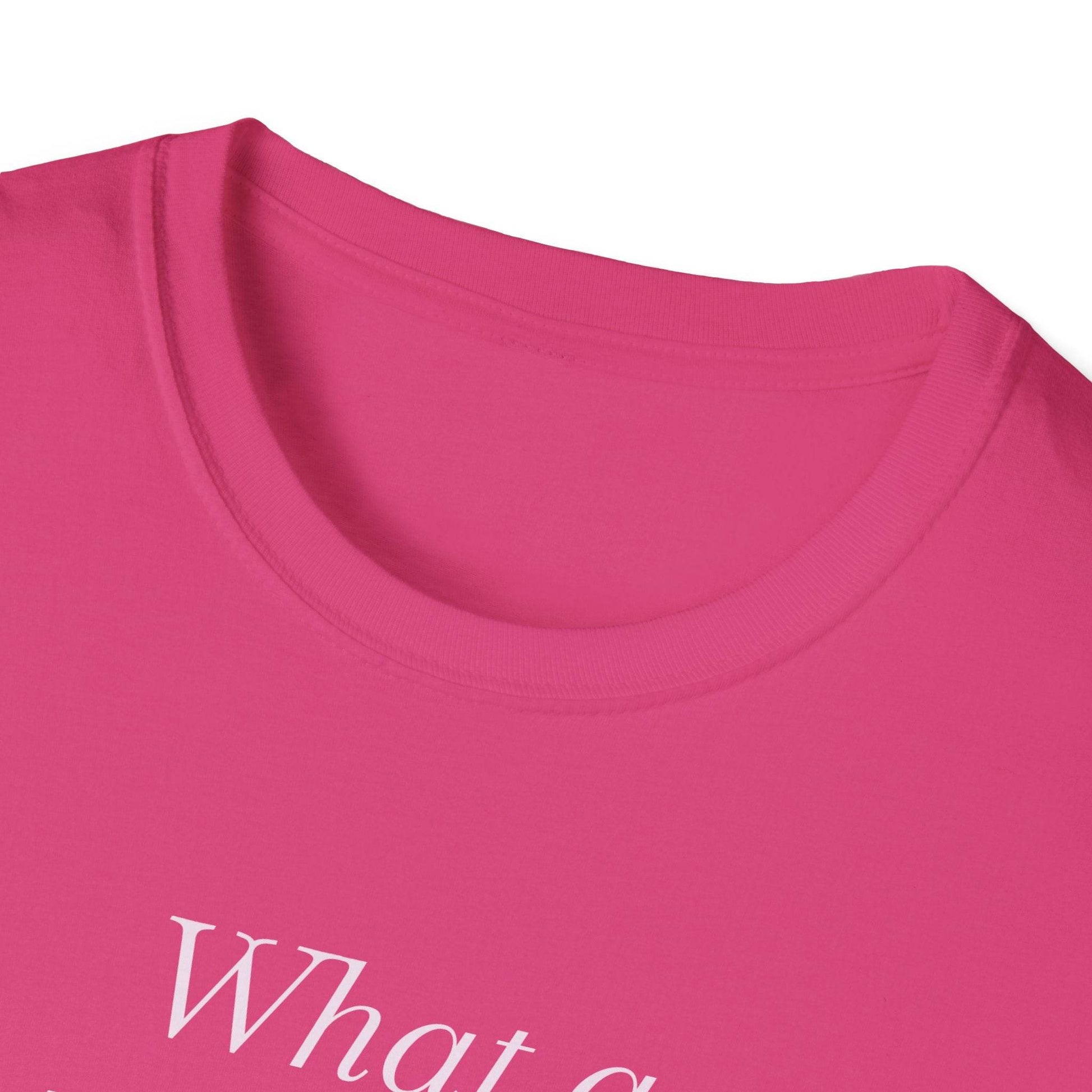 Book Lover Unisex Softstyle T-Shirt - 'What a Book Girlie Wants' - The Dreamer's Bookshop.
