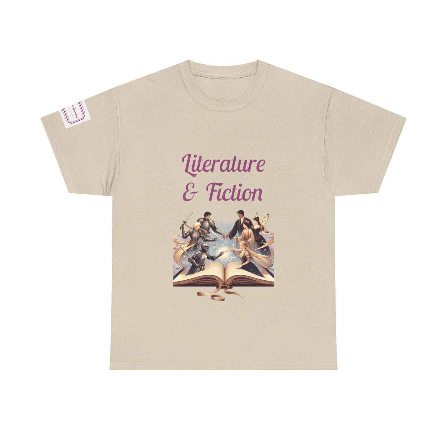 Fiction - Unisex Heavy Cotton Tee - Literature Books - The Dreamer's Bookshop.