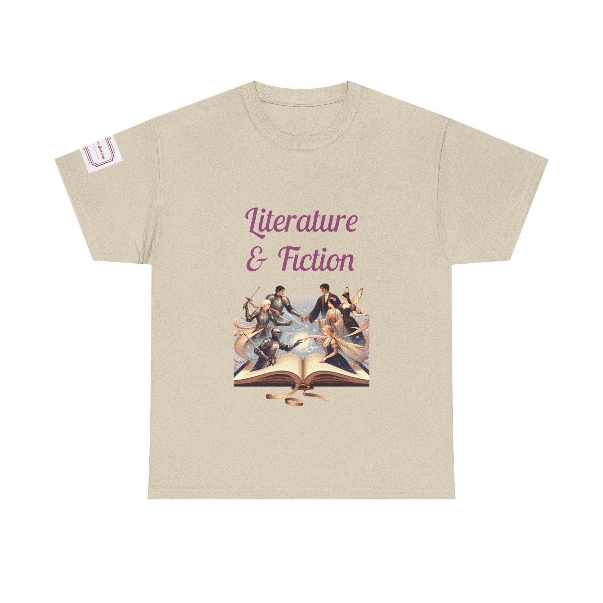 Fiction - Unisex Heavy Cotton Tee - Literature Books - The Dreamer's Bookshop.
