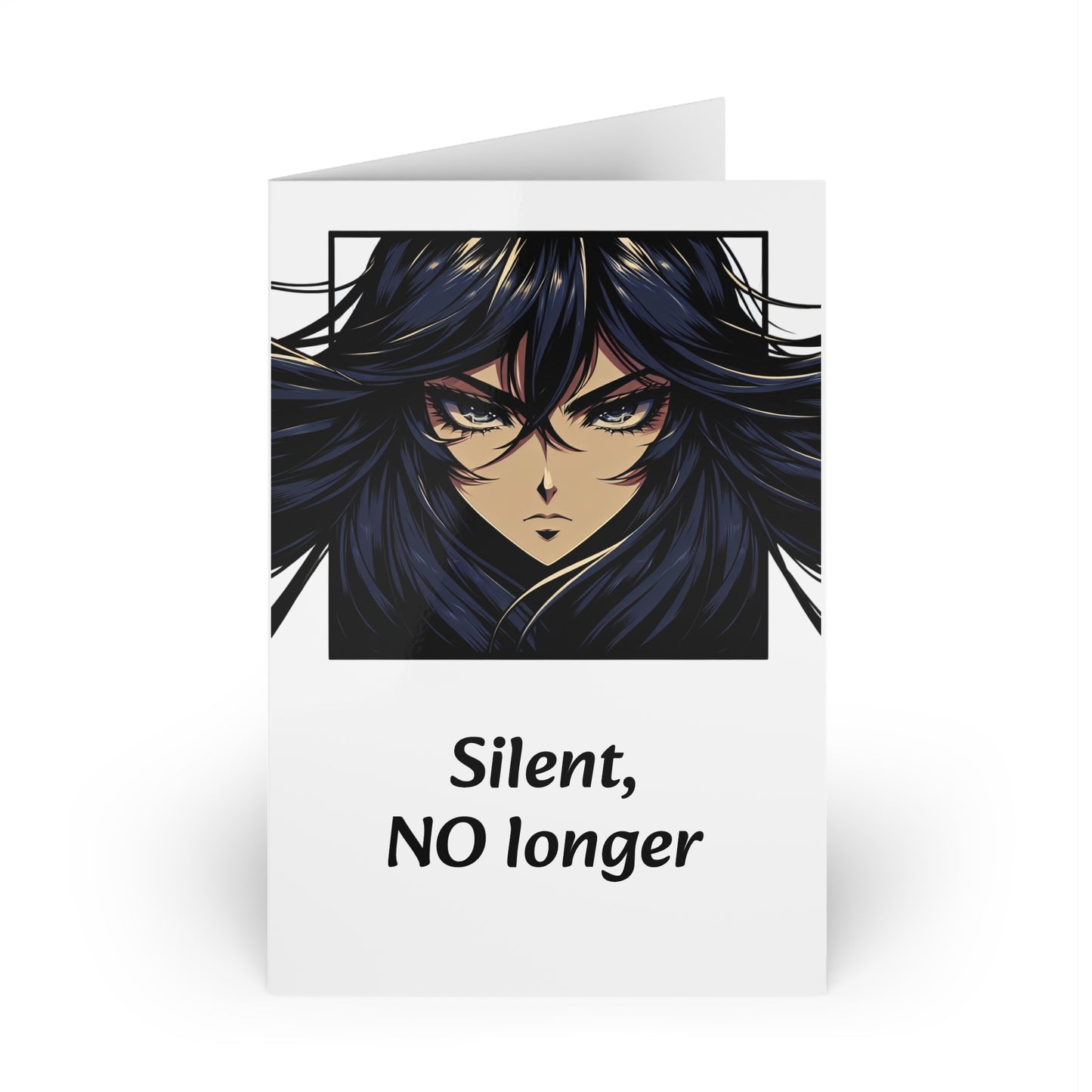 The Dreamer's Bookshop Survivor "Silent, NO longer" Art Print Card - The Dreamer's Bookshop.