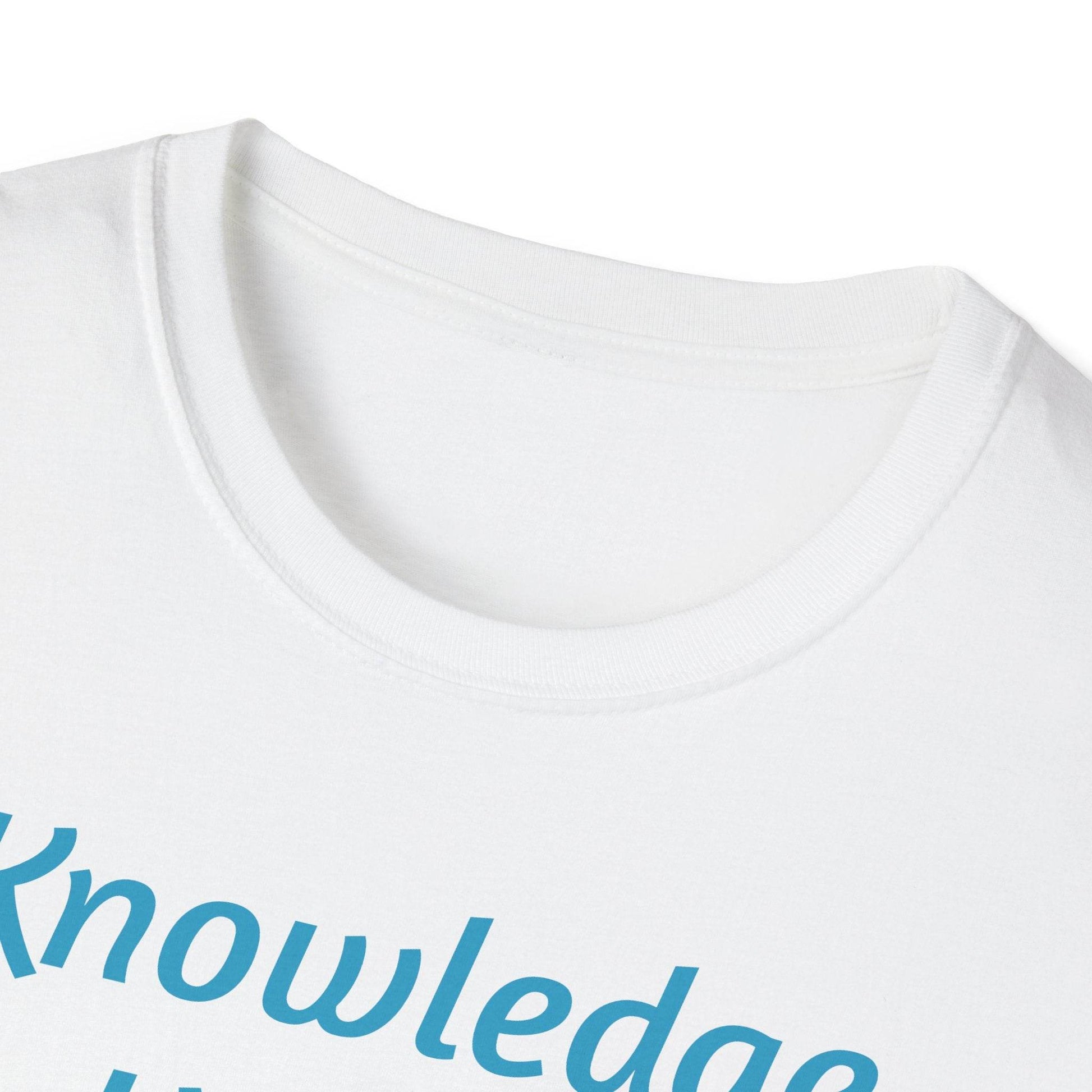 Knowledge Keeper Unisex Softstyle T-Shirt - Perfect for Book Lovers & Scholars - Proud Reader - The Dreamer's Bookshop.