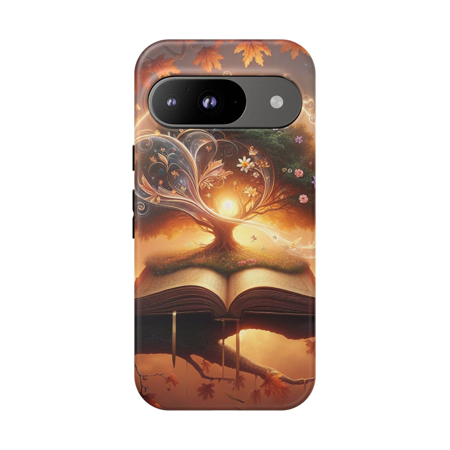 Google & Samsung - Artistic Phone Case with BookishTree Design - Tough Cases - The Dreamer's Bookshop.