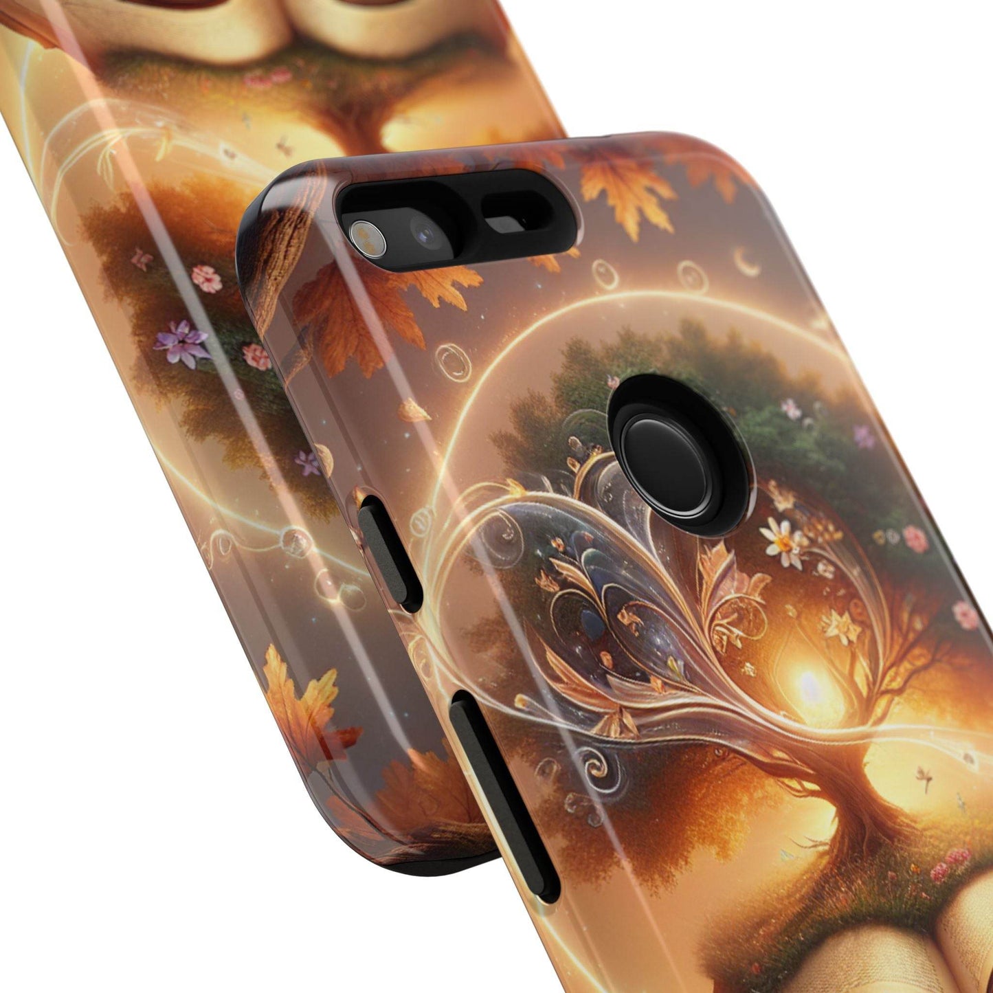 Google & Samsung - Artistic Phone Case with BookishTree Design - Tough Cases - The Dreamer's Bookshop.