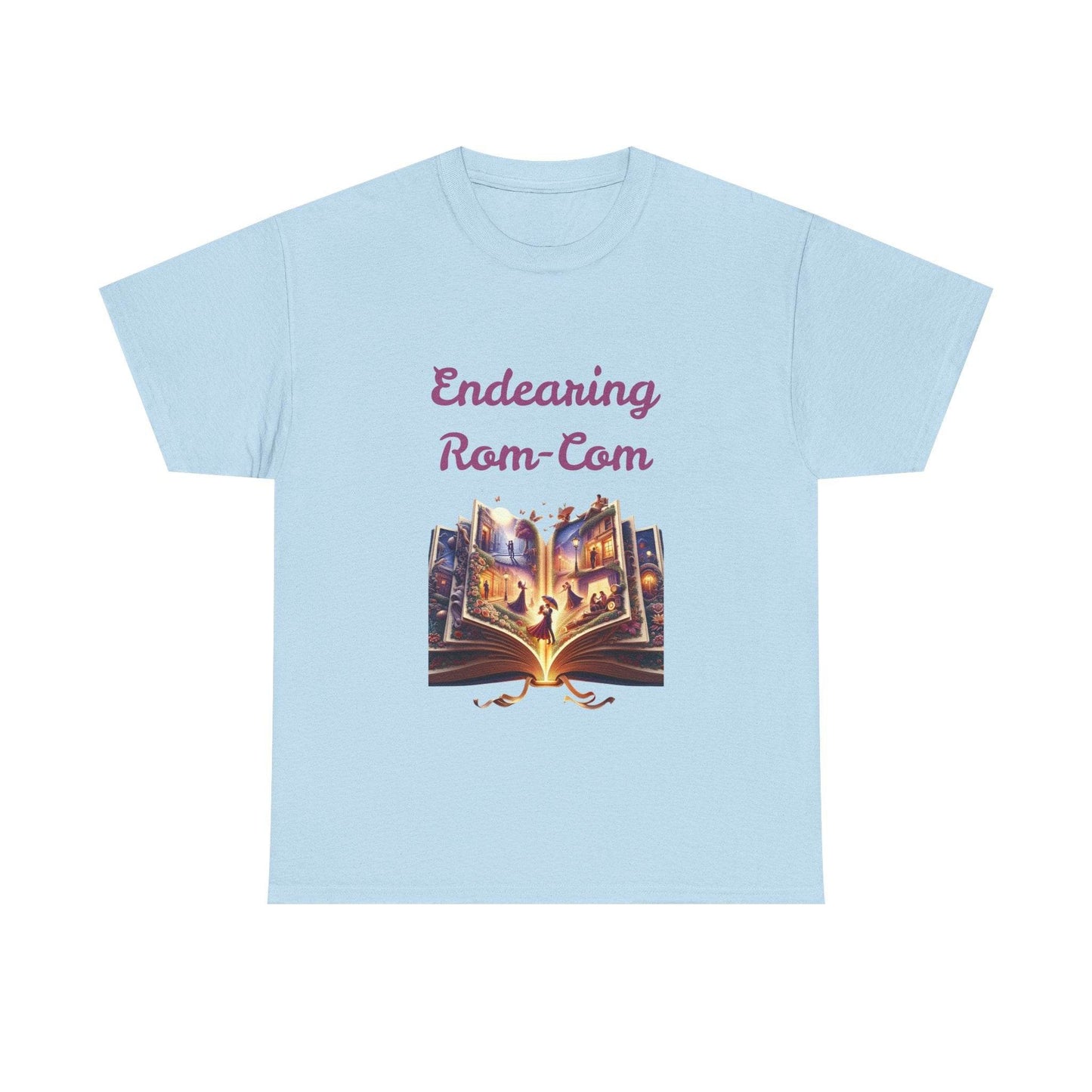 Endearing - Unisex Heavy Cotton Tee - Rom-Com Books - The Dreamer's Bookshop.