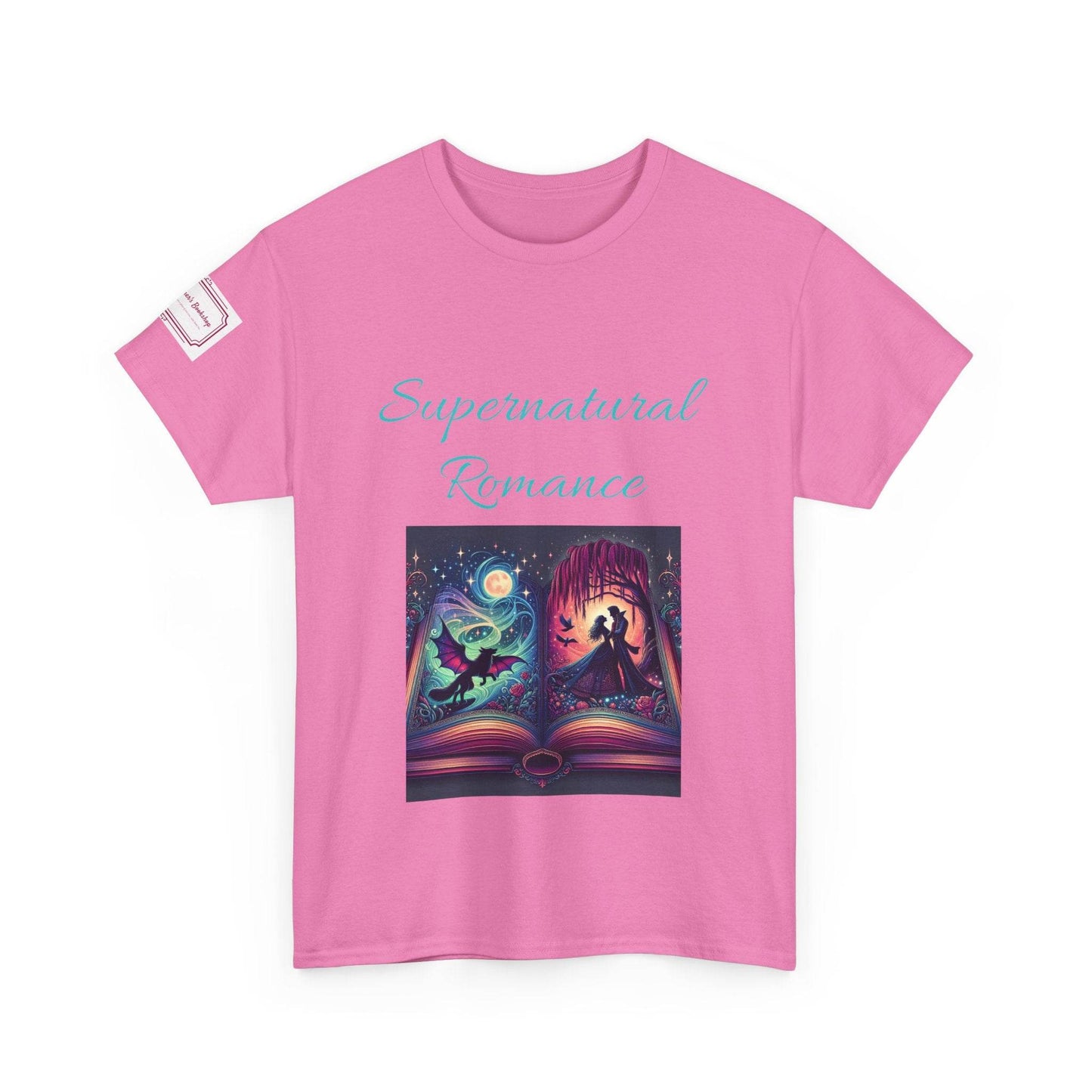 Fantasy - Graphic Unisex Heavy Cotton Tee - Supernatural Romance - The Dreamer's Bookshop.