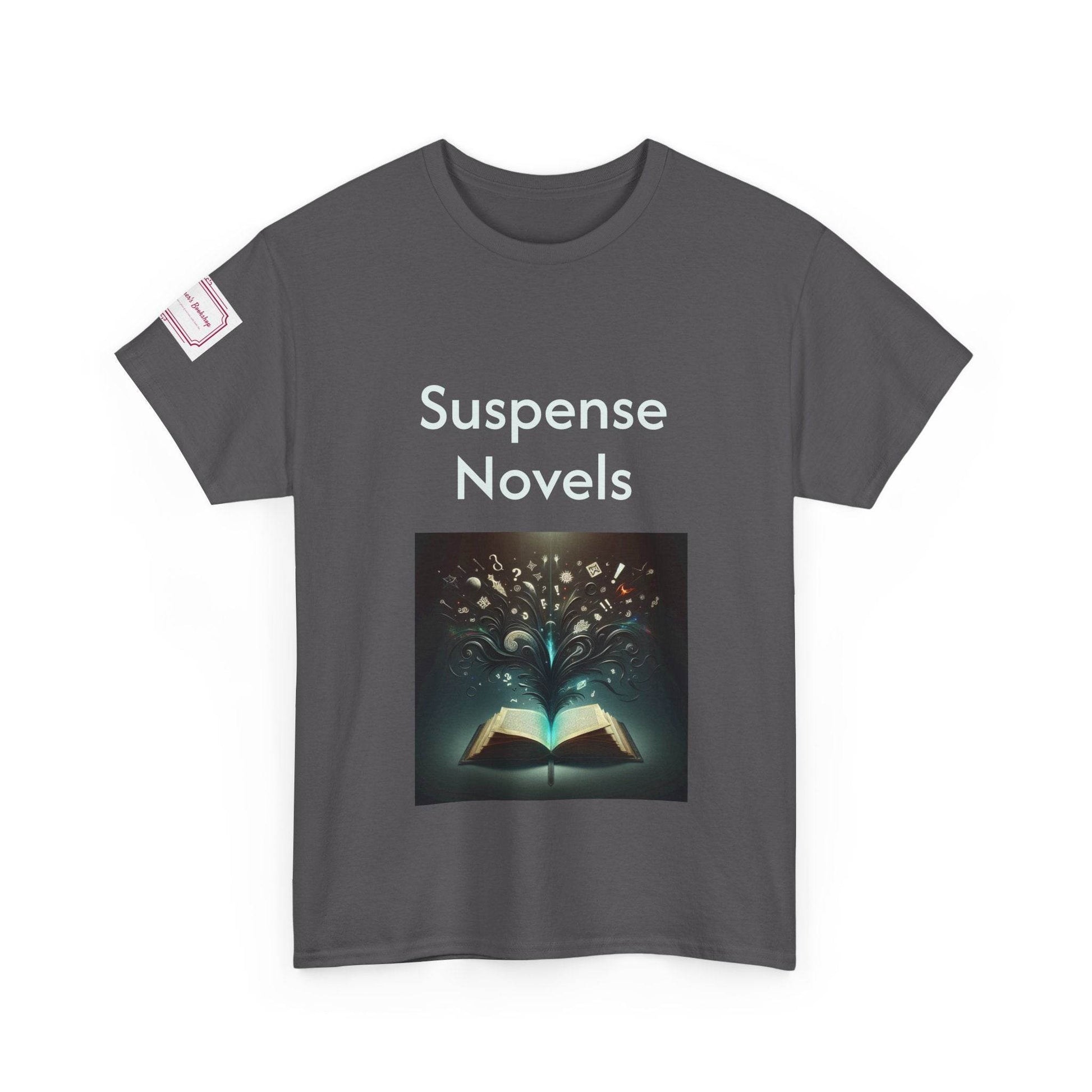 Fiction - Graphic Unisex Heavy Cotton Tee - Suspense Novels - The Dreamer's Bookshop.