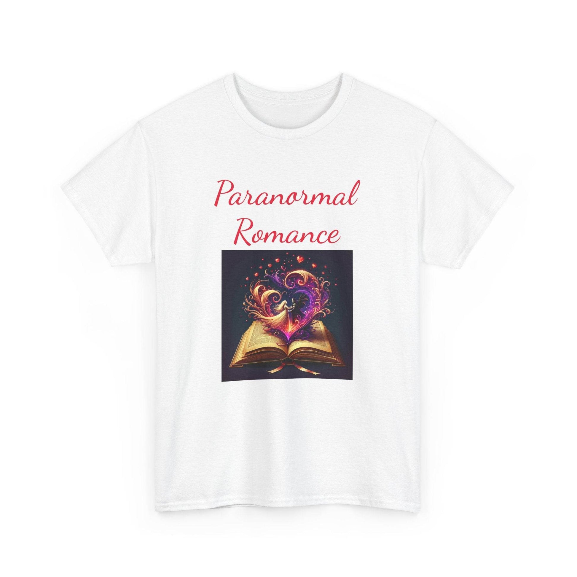 Fiction - Graphic Tee - Unisex Heavy Cotton T-Shirt Paranormal Romance - The Dreamer's Bookshop.
