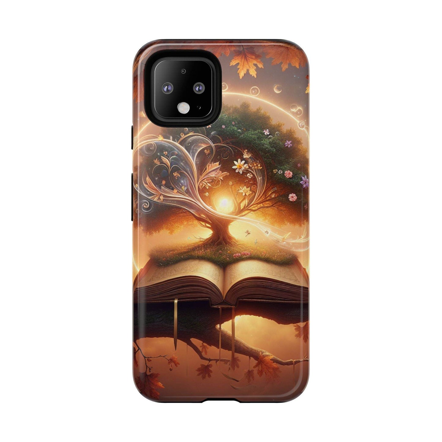Google & Samsung - Artistic Phone Case with BookishTree Design - Tough Cases - The Dreamer's Bookshop.