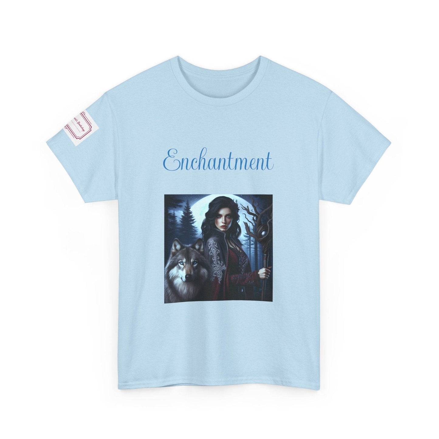 Enchanting Forest Unisex Heavy Cotton Tee - Perfect for Mystical Occasions - The Dreamer's Bookshop.