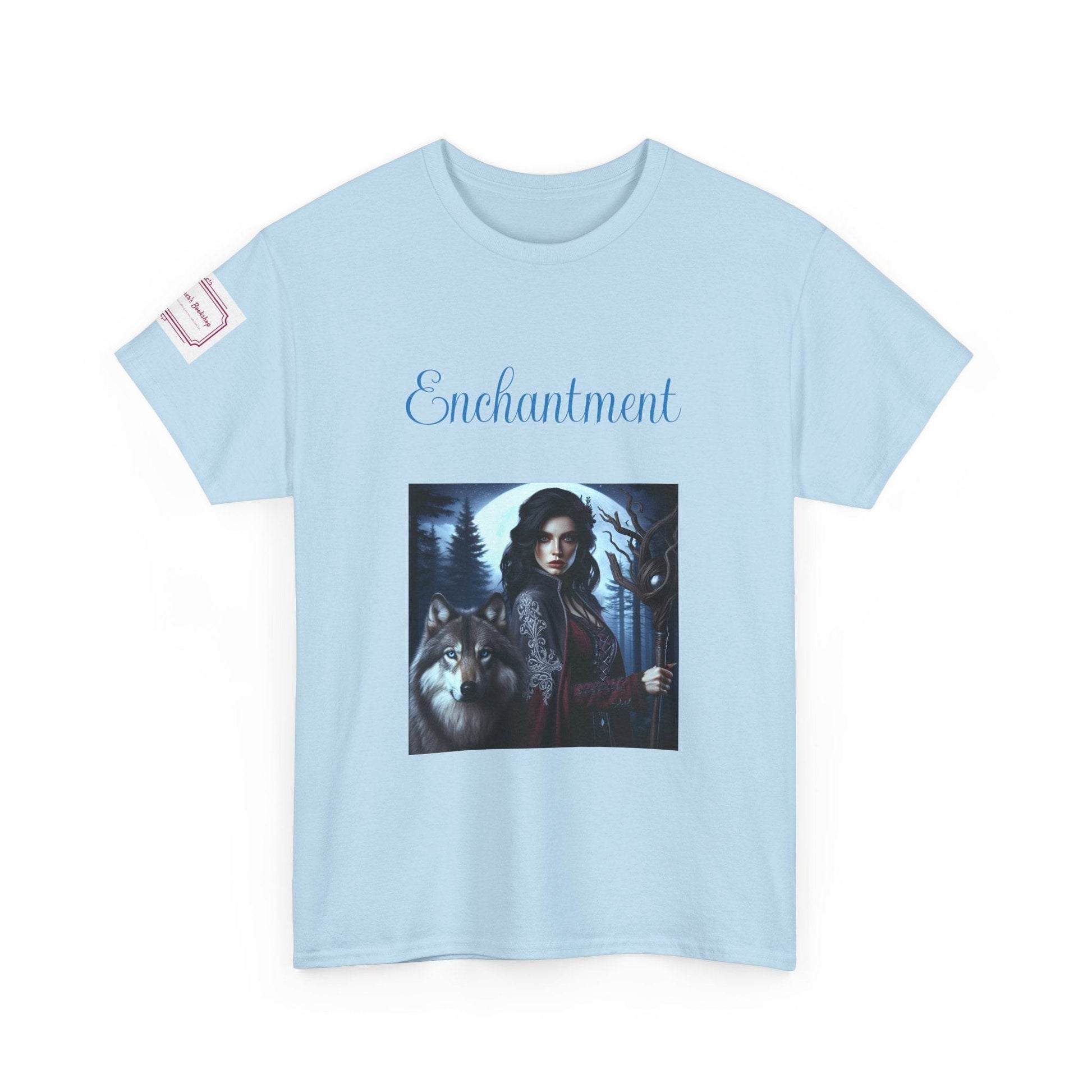 Enchanting Forest Unisex Heavy Cotton Tee - Perfect for Mystical Occasions - The Dreamer's Bookshop.