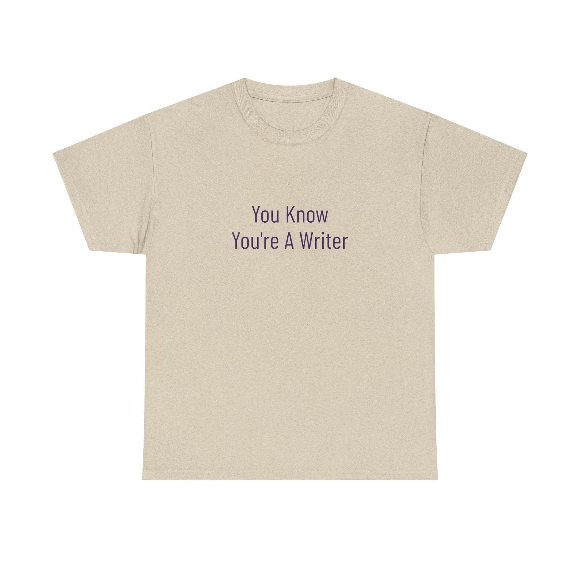 You Know - Unisex Heavy Cotton Tee - Creative Apparel - The Dreamer's Bookshop.