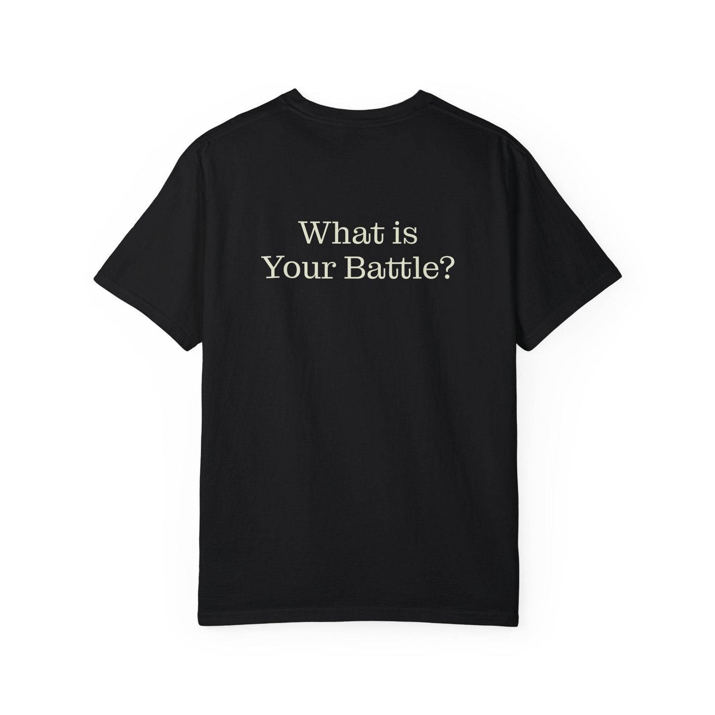 Chronic Pain Warrior Unisex Garment-Dyed T-Shirt - Empowering Supportive Apparel - The Dreamer's Bookshop.