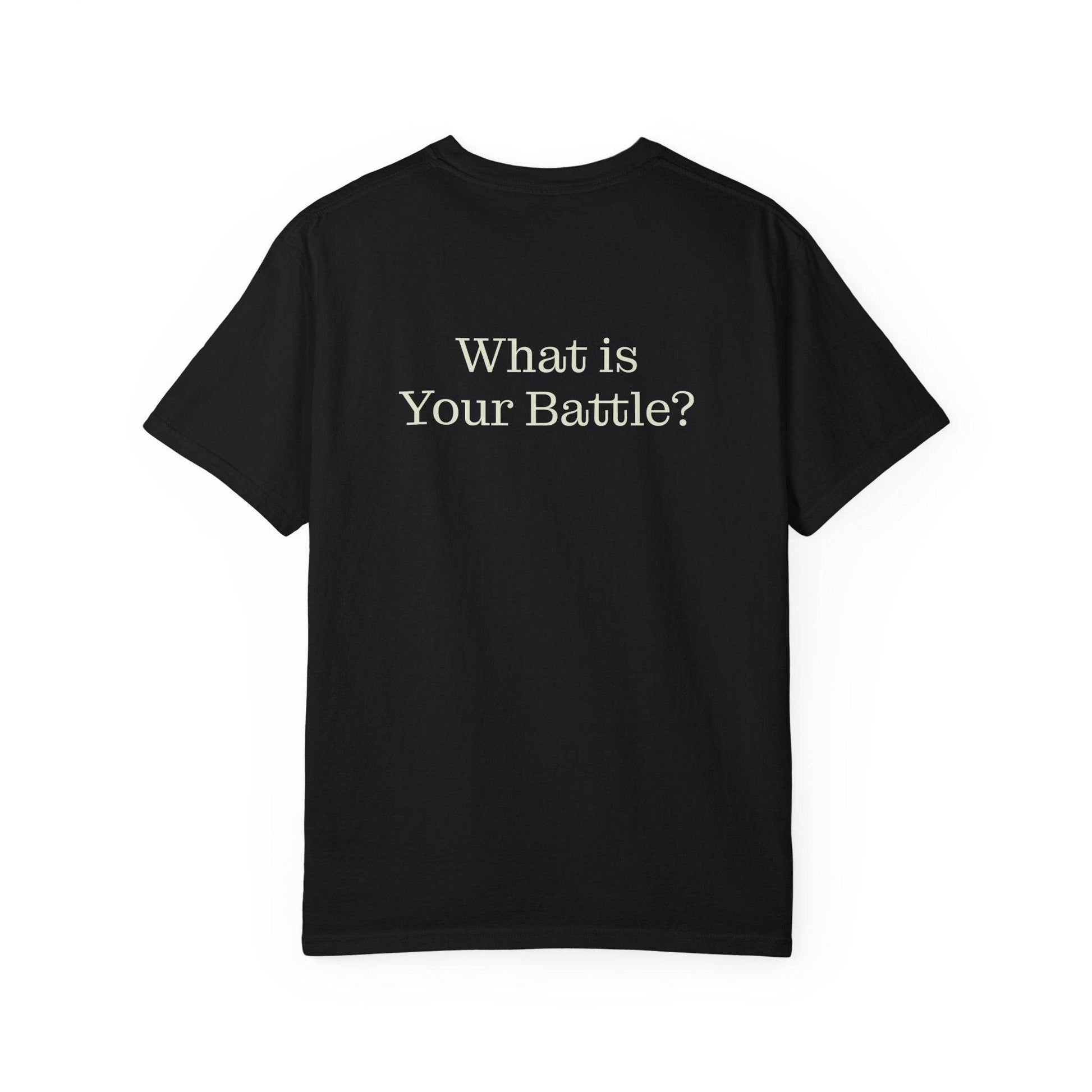 Chronic Pain Warrior Unisex Garment-Dyed T-Shirt - Empowering Supportive Apparel - The Dreamer's Bookshop.