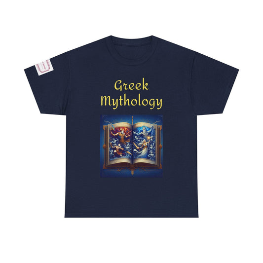 History - Unisex Heavy Cotton Tee - Greek Mythology - The Dreamer's Bookshop.