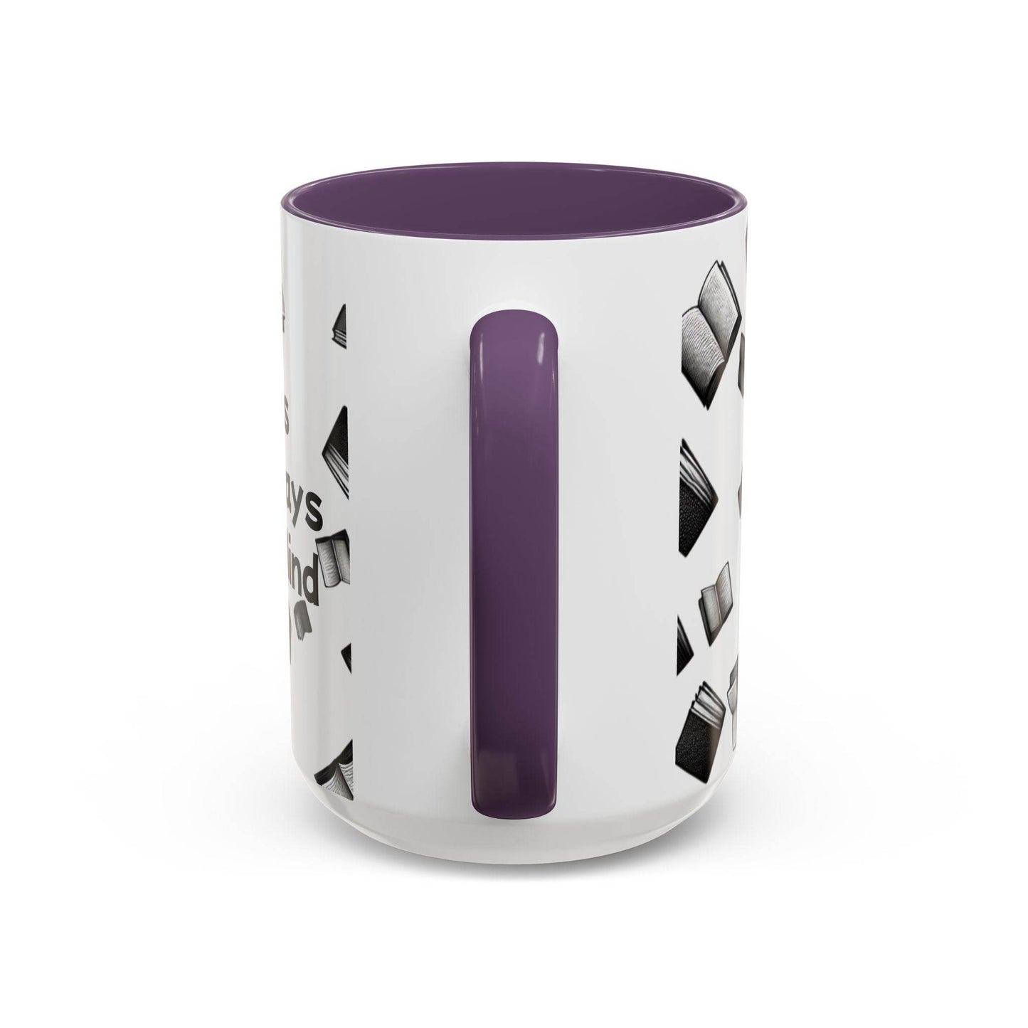 Books on My Mind Accent Coffee Mug - Perfect for Book Lovers - The Dreamer's Bookshop.