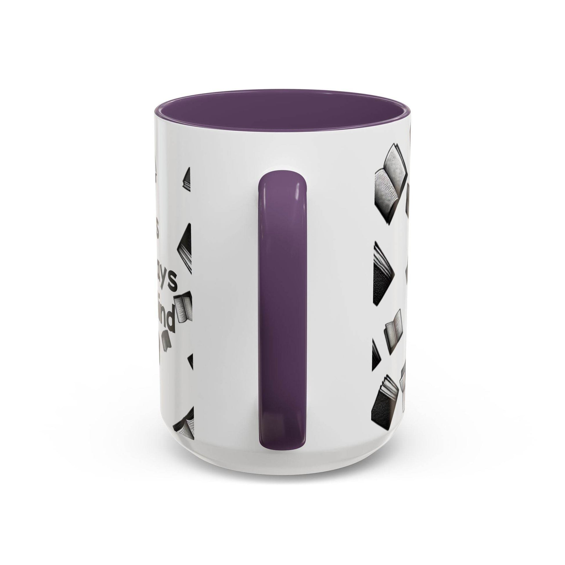 Books on My Mind Accent Coffee Mug - Perfect for Book Lovers - The Dreamer's Bookshop.