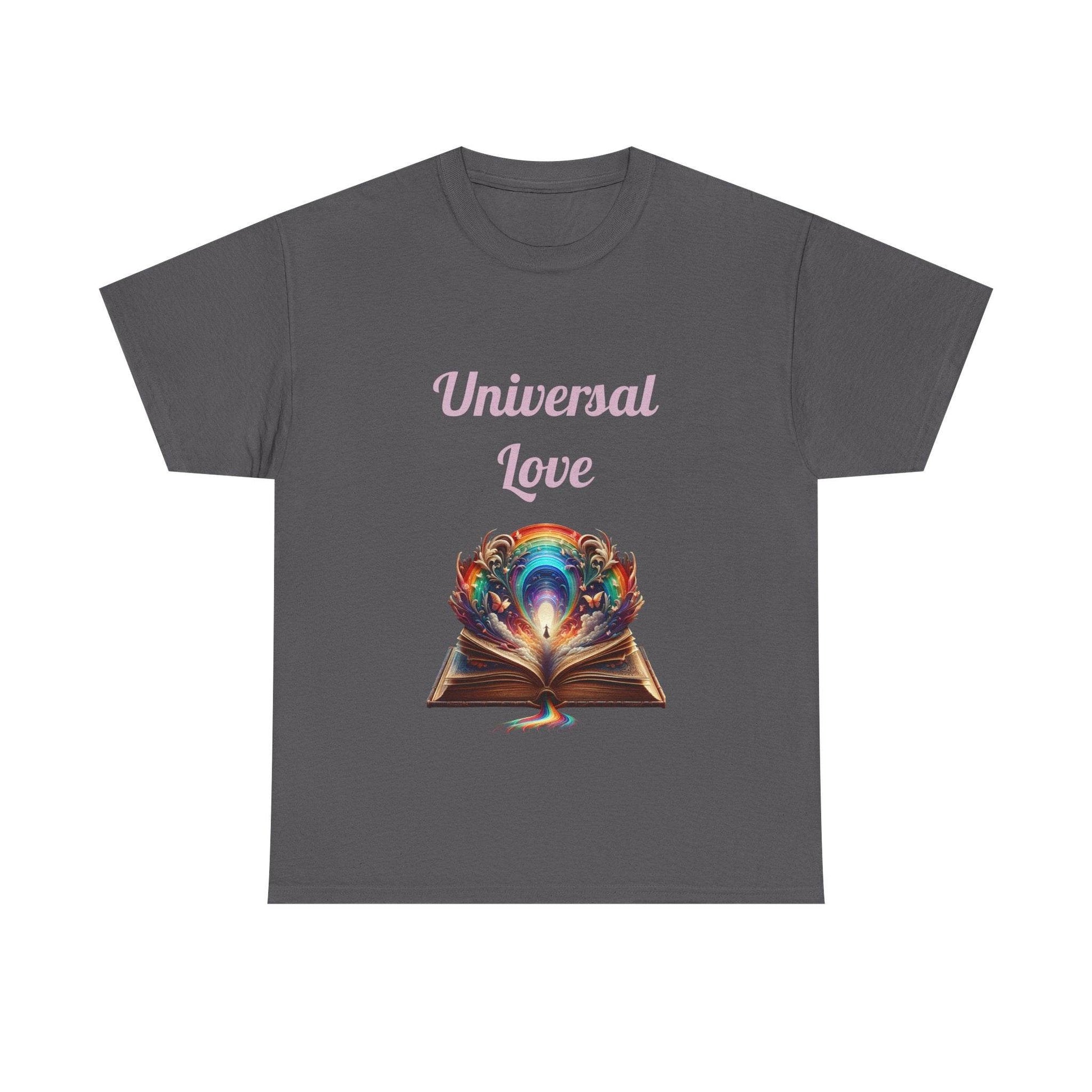 Universal Love - Unisex Heavy Cotton Tee - Queer Romance Books - The Dreamer's Bookshop.