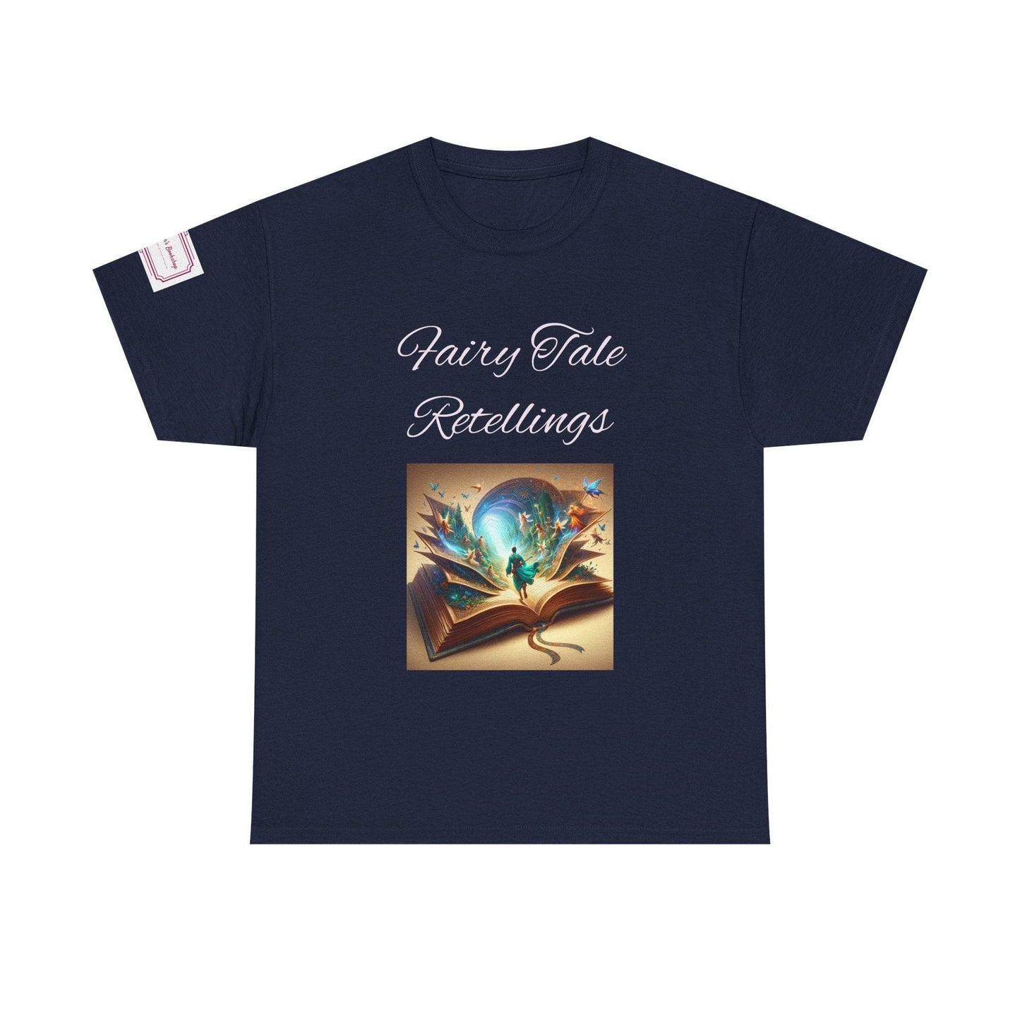 Fiction - Graphic Unisex Heavy Cotton Tee - Fairy Tale Retellings - The Dreamer's Bookshop.