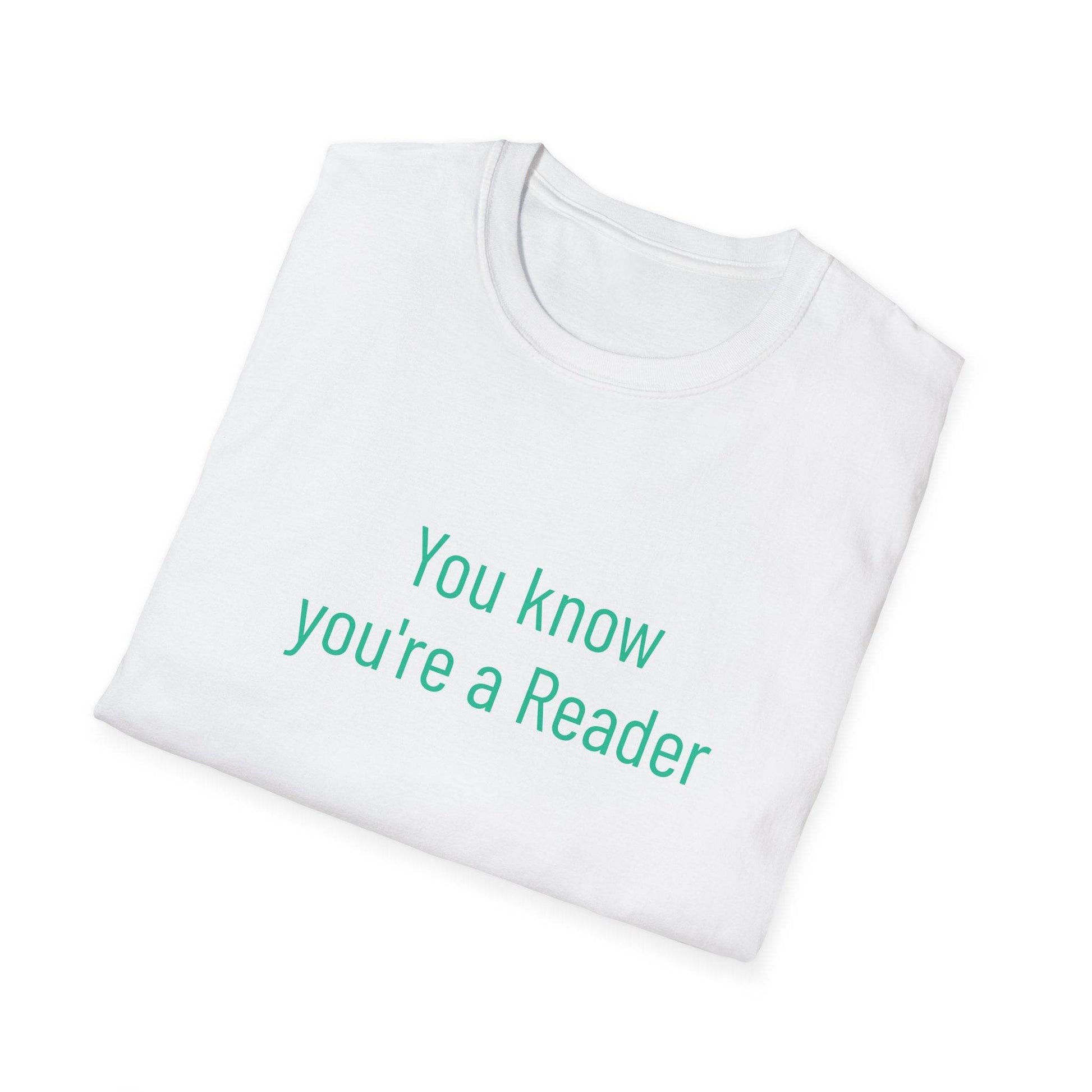 Inspirational Unisex Softstyle T-Shirt - 'You Know' Philosophical Design - The Dreamer's Bookshop.