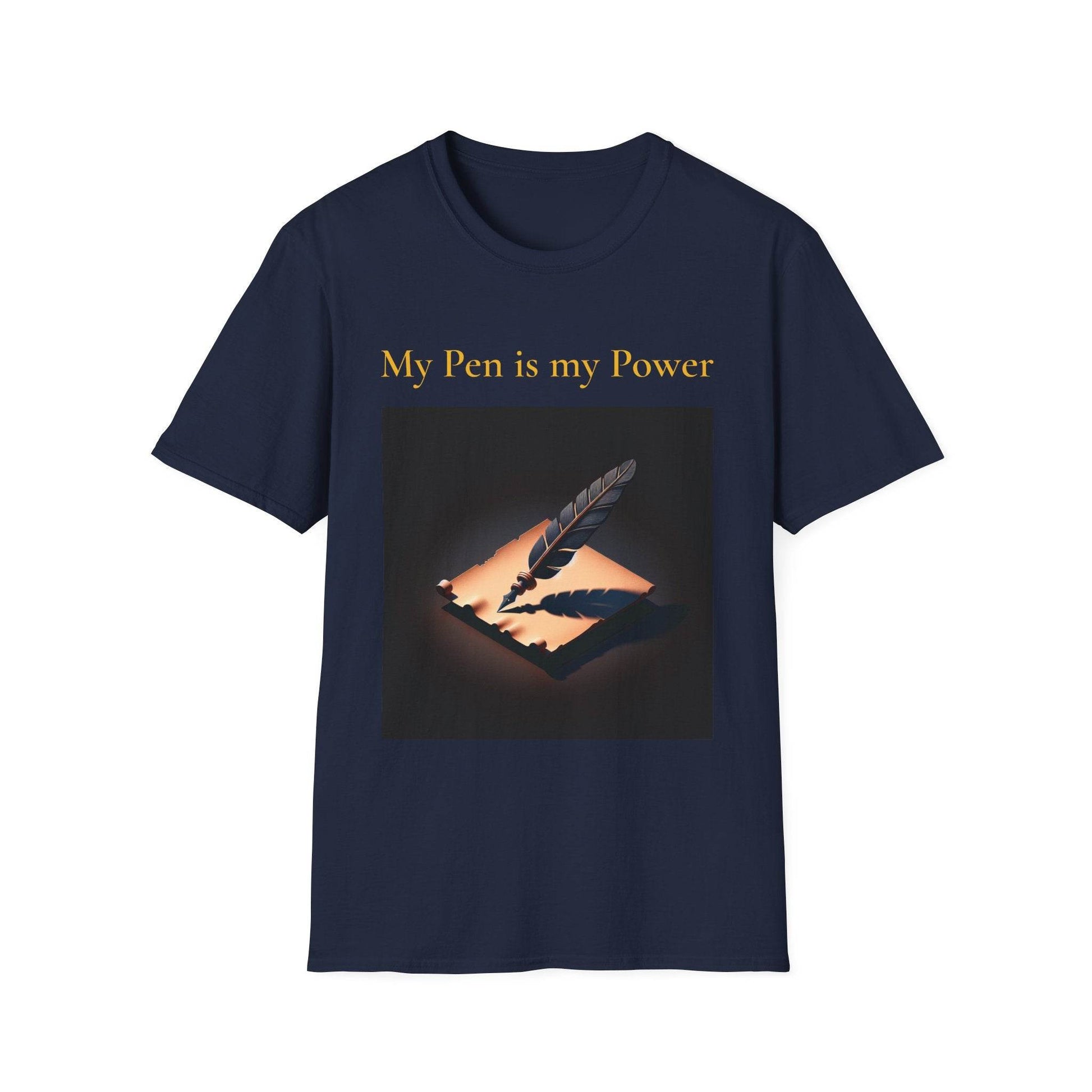 Unisex Softstyle T-Shirt - 'My Pen' - The Dreamer's Bookshop.