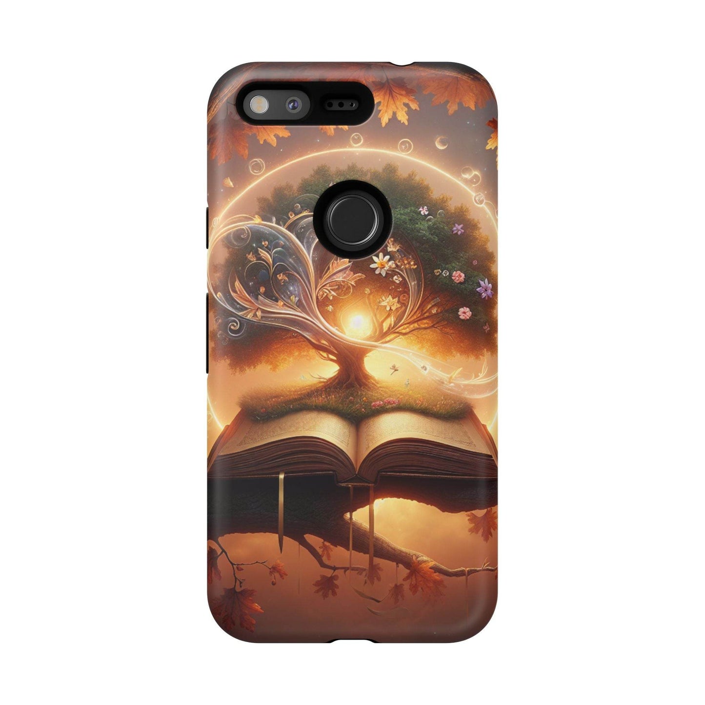 Google & Samsung - Artistic Phone Case with BookishTree Design - Tough Cases - The Dreamer's Bookshop.