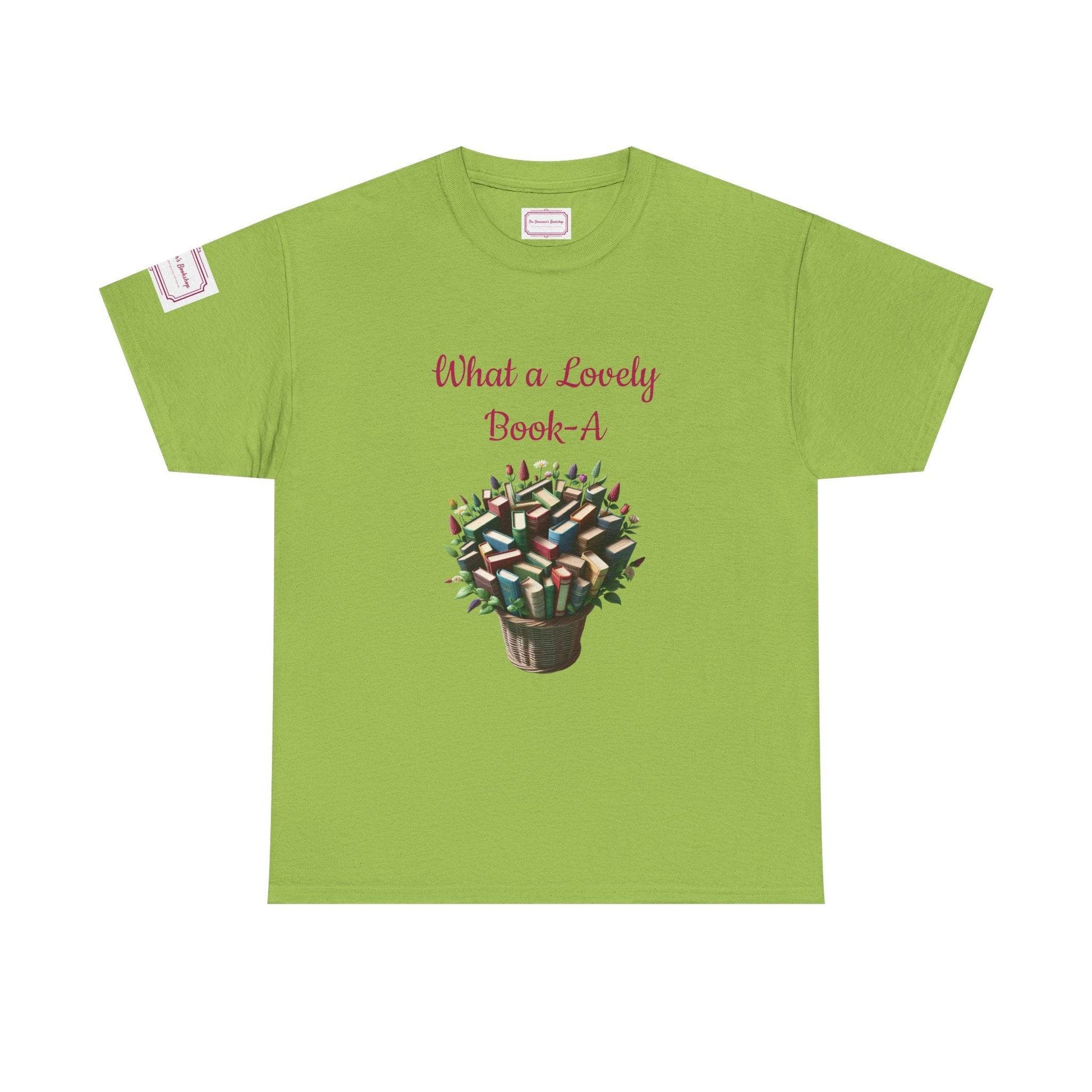 What a Lovely Book-A Unisex Heavy Cotton Tee - Perfect for Book Lovers - The Dreamer's Bookshop.