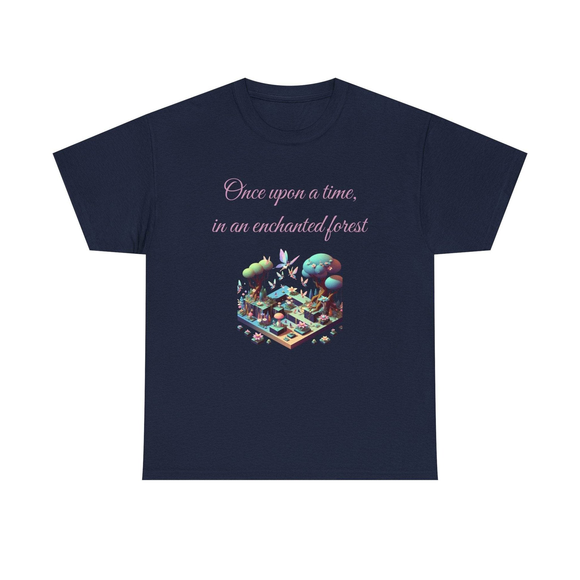 Enchanted Forest - A Unisex Heavy Cotton Tee - Perfect Gift for Book Lovers - The Dreamer's Bookshop.