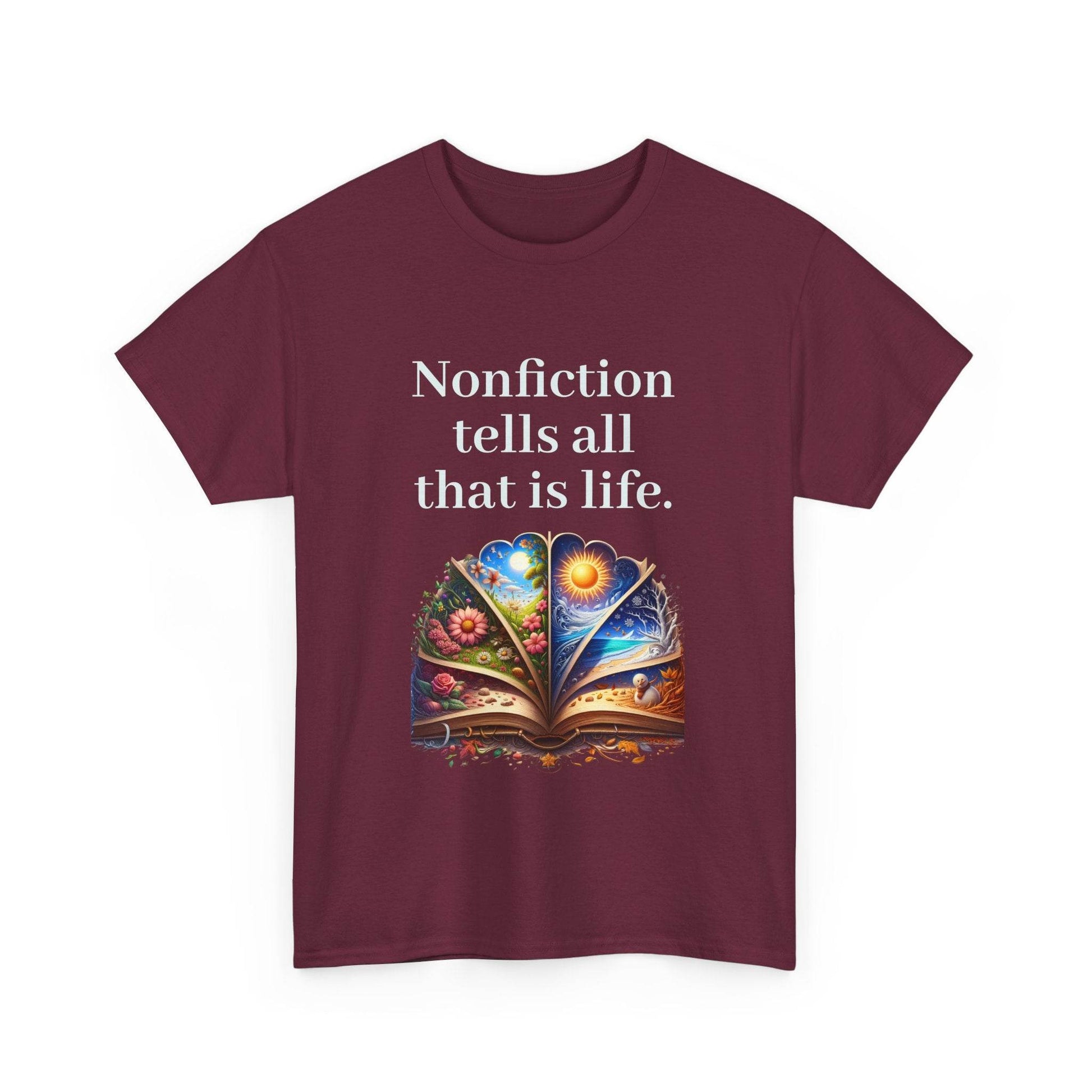 All that is Life - Unisex Heavy Cotton Tee - Nonfiction Books - The Dreamer's Bookshop.
