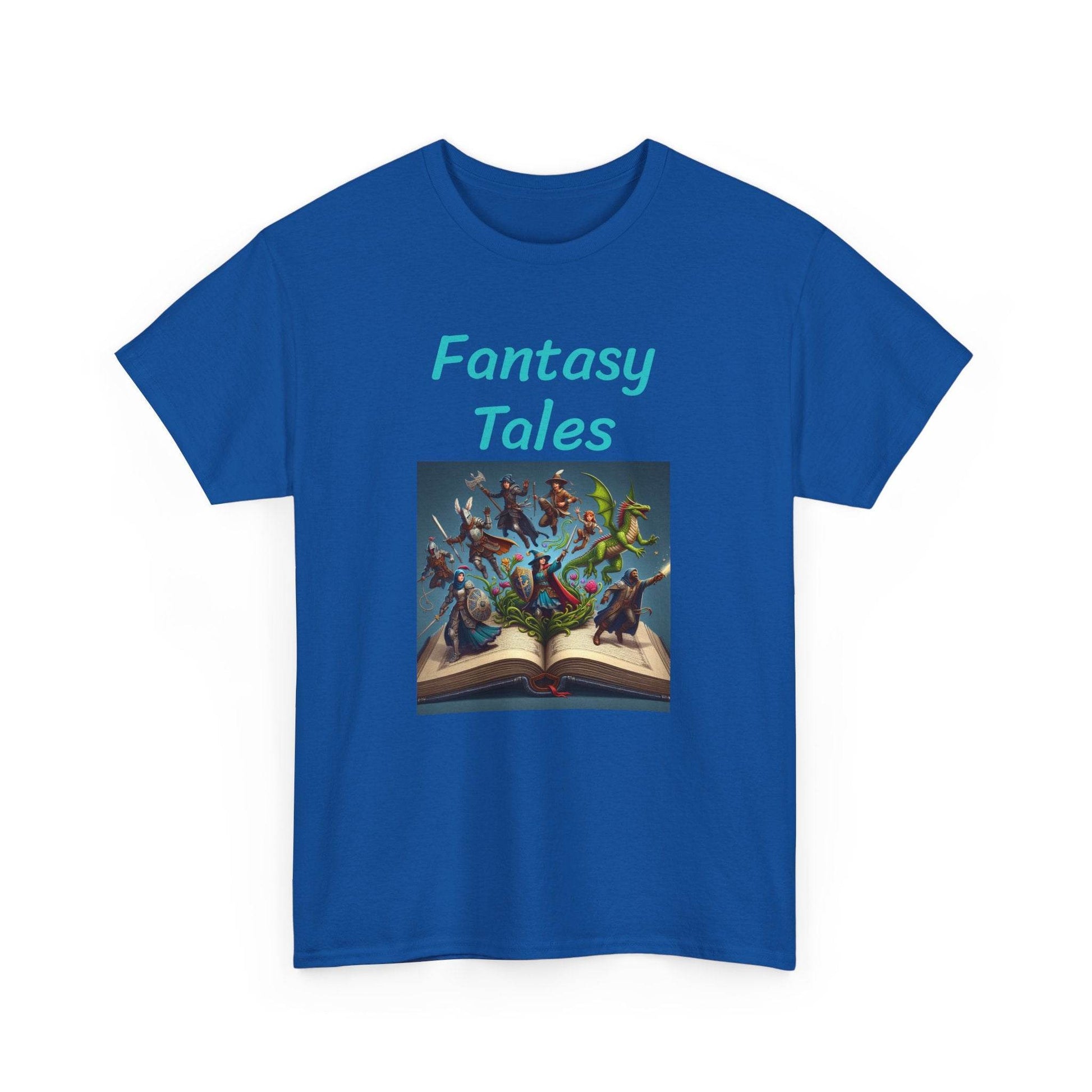 Magic - Graphic Tee - Unisex Heavy Cotton T-Shirt - Fantasy Tales - The Dreamer's Bookshop.
