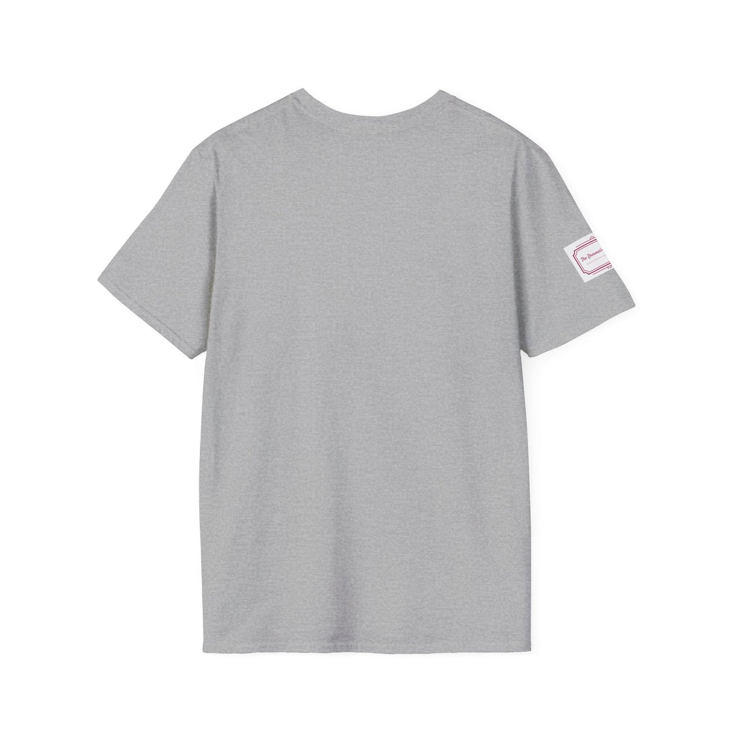 Inspirational Unisex Softstyle T-Shirt - 'Book Dragon' Motivational Design