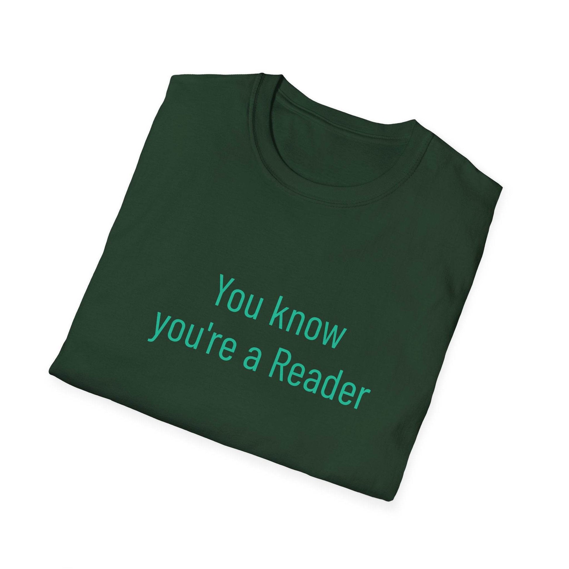 Inspirational Unisex Softstyle T-Shirt - 'You Know' Philosophical Design - The Dreamer's Bookshop.