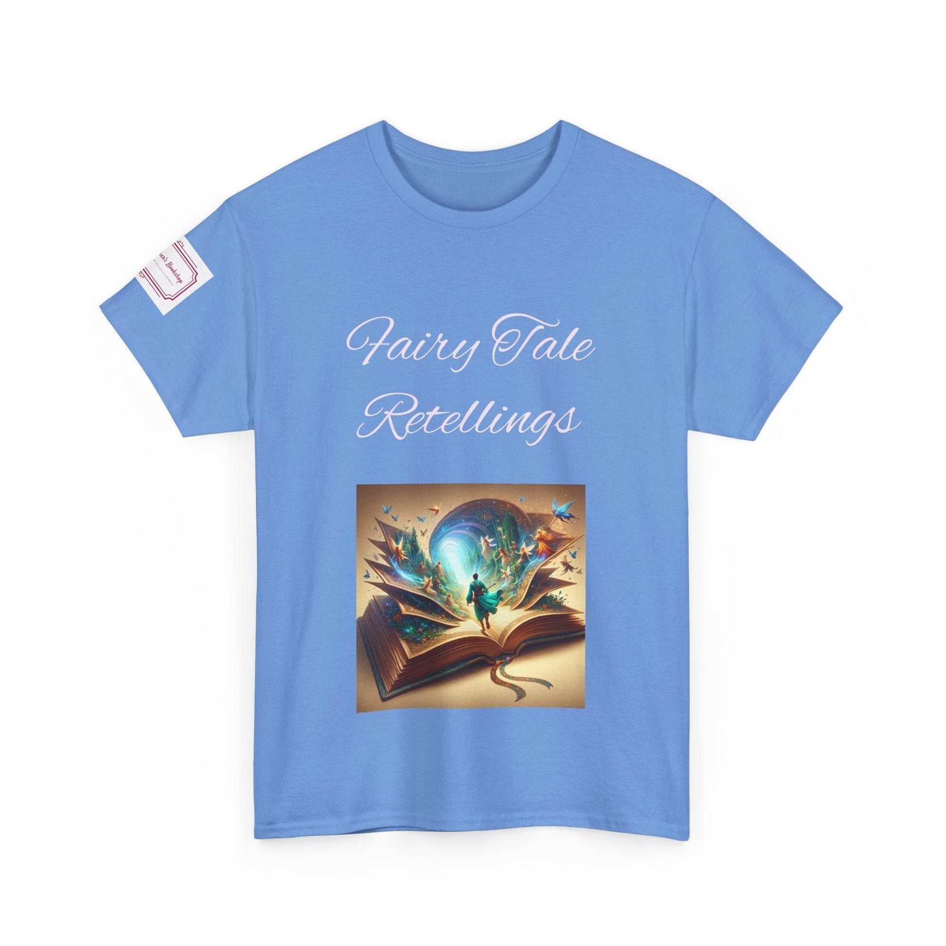 Fiction - Unisex Heavy Cotton Tee - Fairy Tale Retellings - The Dreamer's Bookshop.