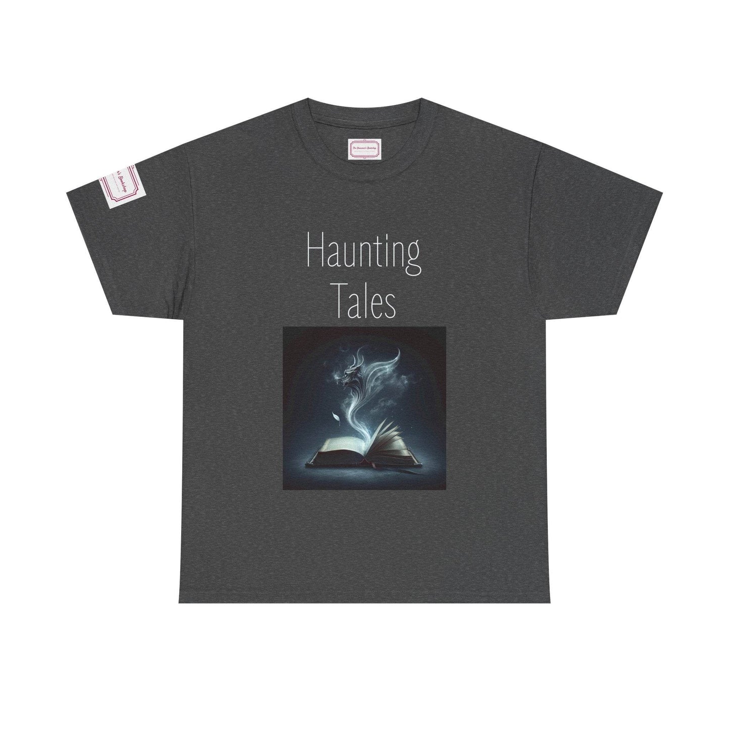 Haunting Tales - Unisex Heavy Cotton Tee - Perfect for Book Lovers - The Dreamer's Bookshop.