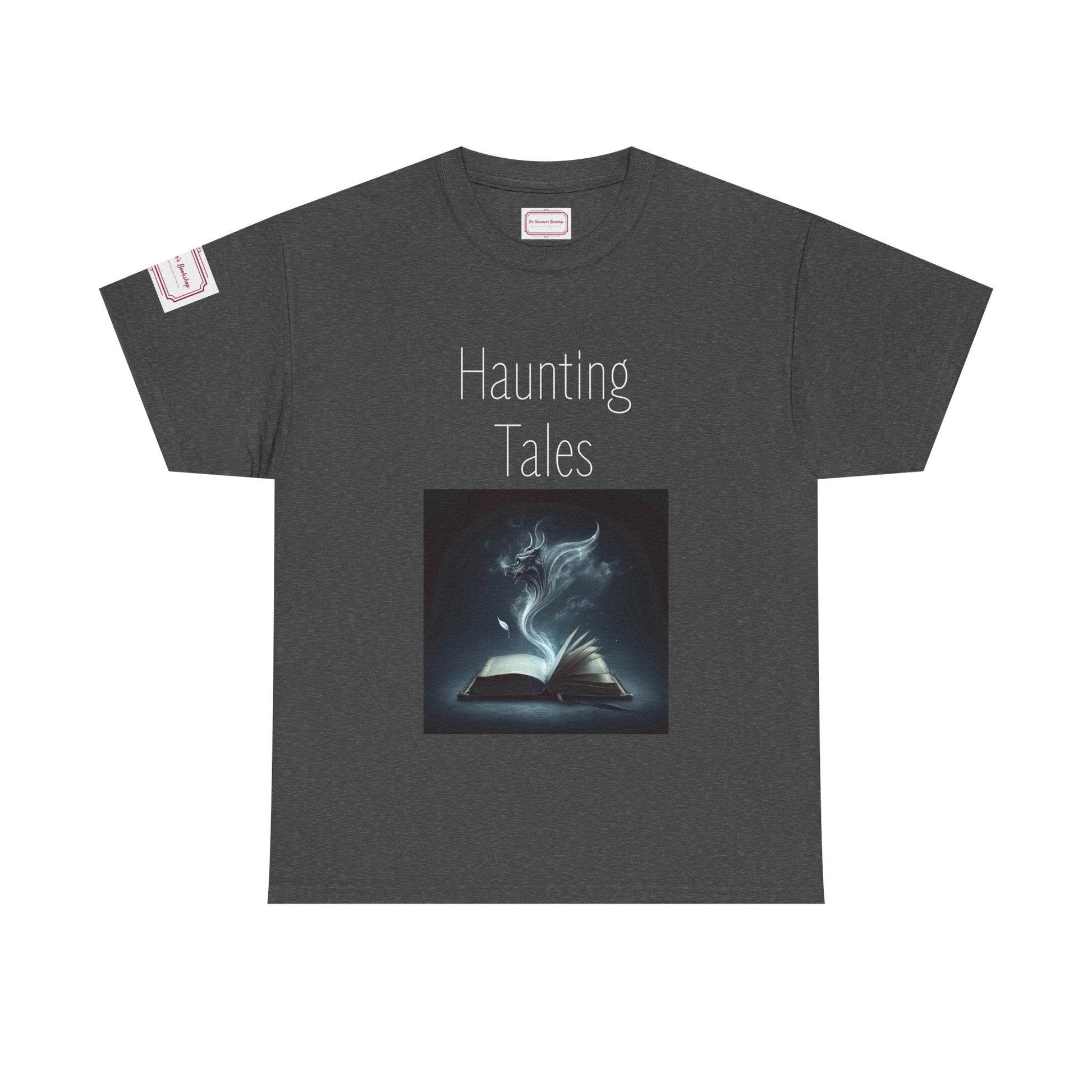 Haunting Tales - Unisex Heavy Cotton Tee - Perfect for Book Lovers - The Dreamer's Bookshop.
