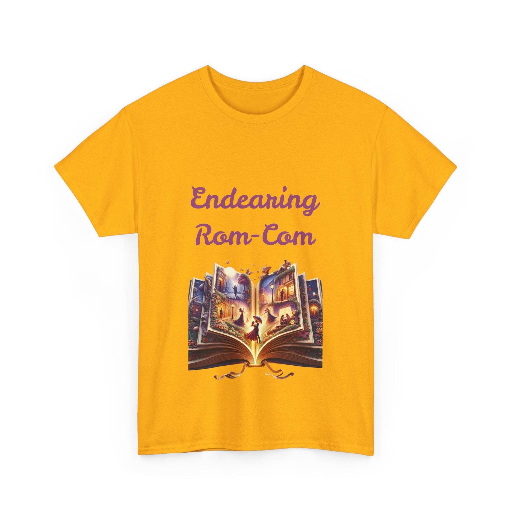 Endearing - Unisex Heavy Cotton Tee - Rom-Com Books - The Dreamer's Bookshop.