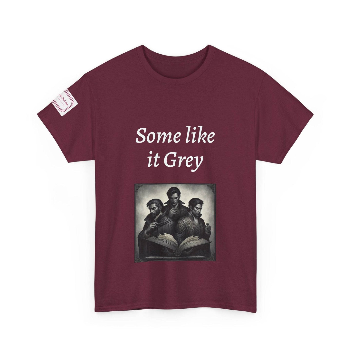 Like it Grey - Graphic Unisex Heavy Cotton Tee - Dark Romance - The Dreamer's Bookshop.