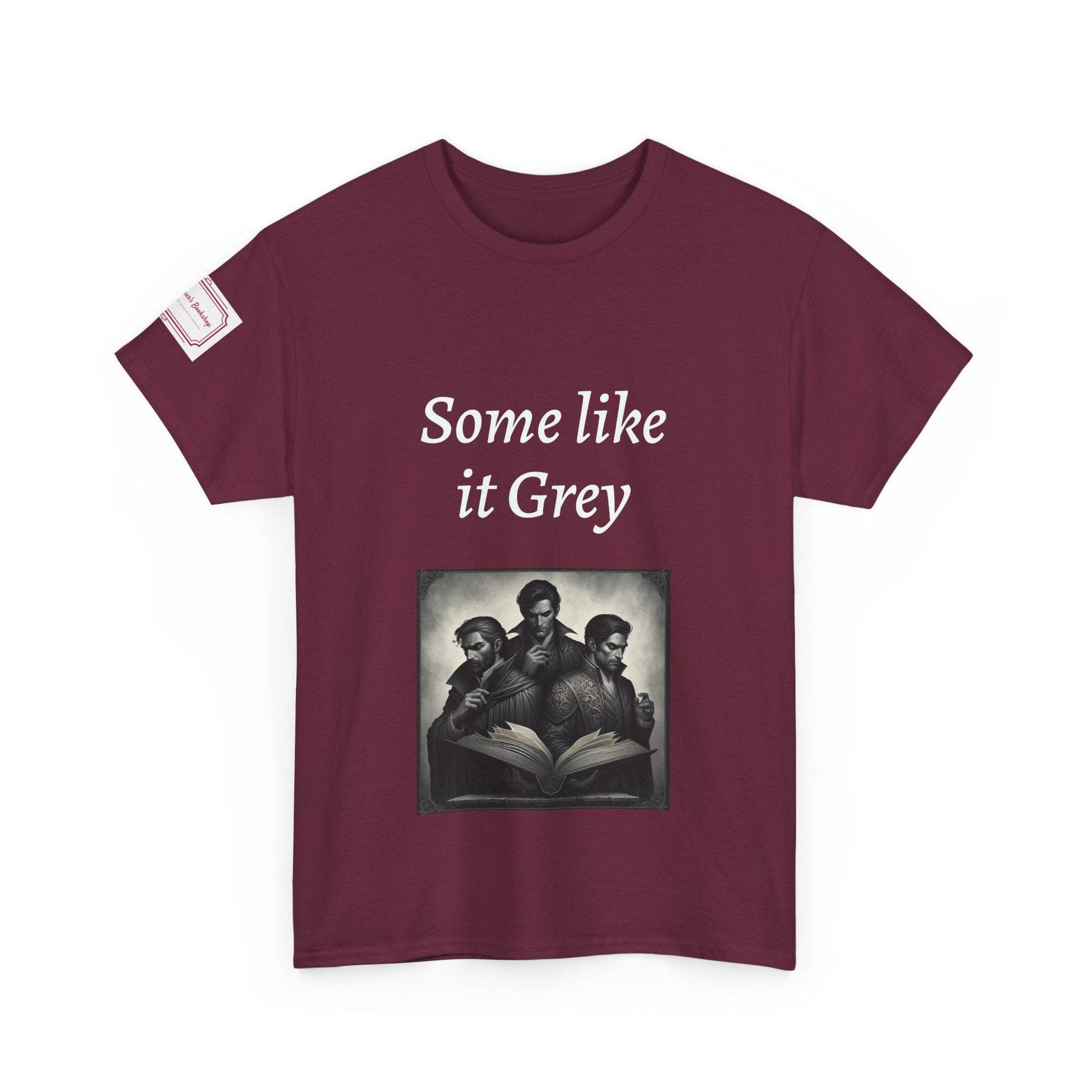 Like it Grey - Graphic Unisex Heavy Cotton Tee - Dark Romance - The Dreamer's Bookshop.