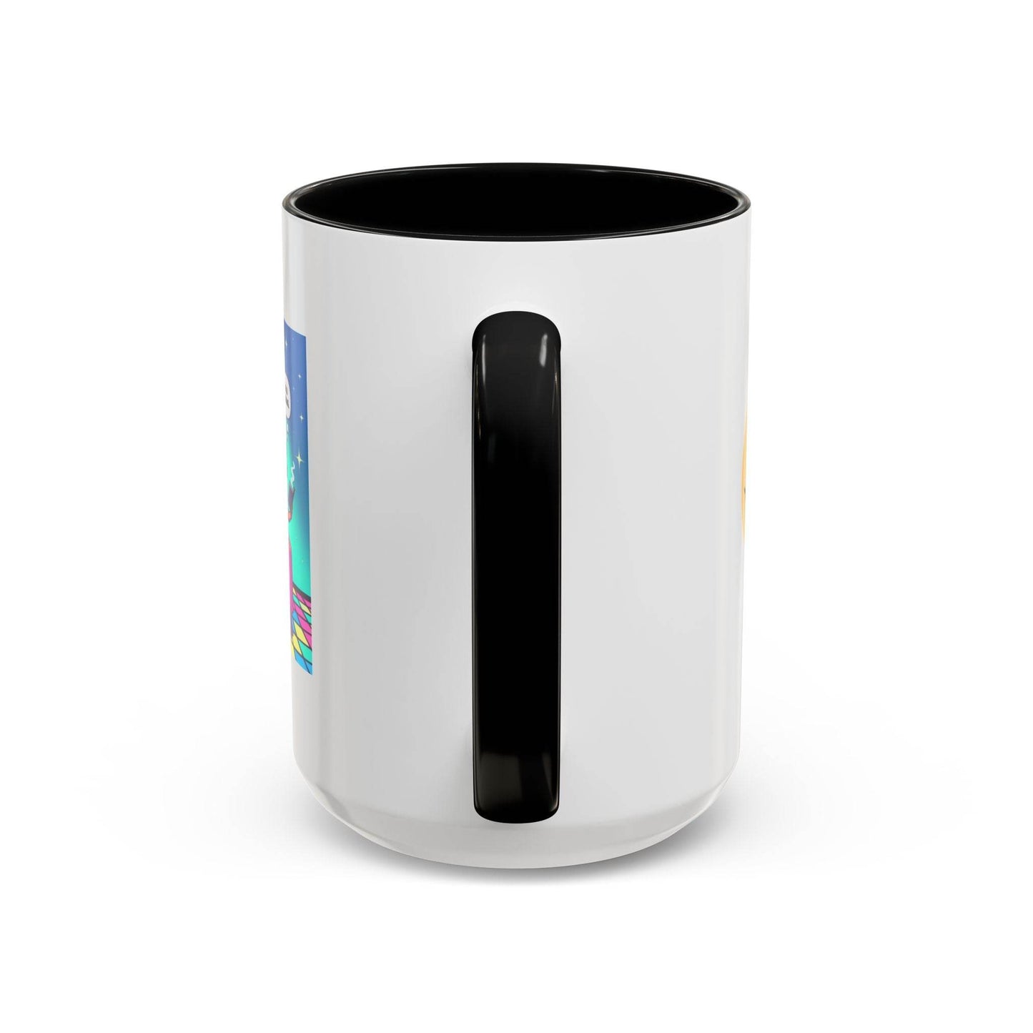 Party Vibe Accent Coffee Mug - Fun Reading Motivation Design - The Dreamer's Bookshop.